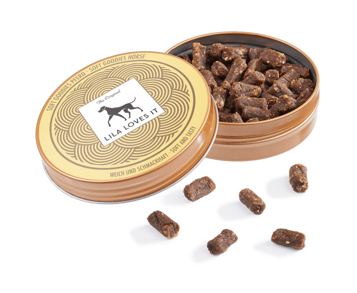 Lila Loves It Soft-Goodies aus Pferdefleisch trainingsleckerli