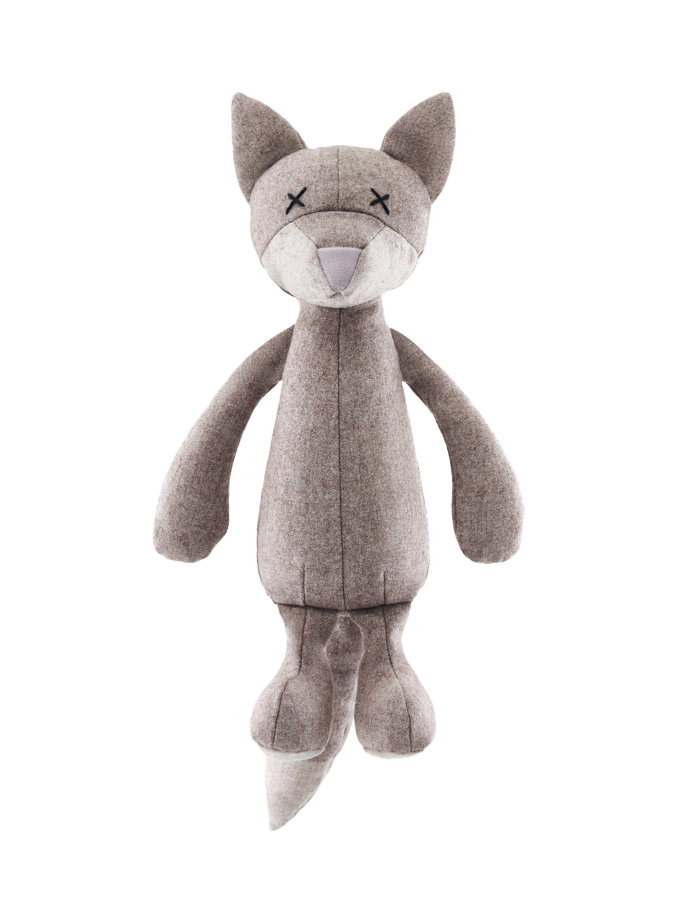Lillabel Plüsch Hundespielzeug Wolf Luna Hundespielzeug Beschäftigungsspielzeug für Hunde