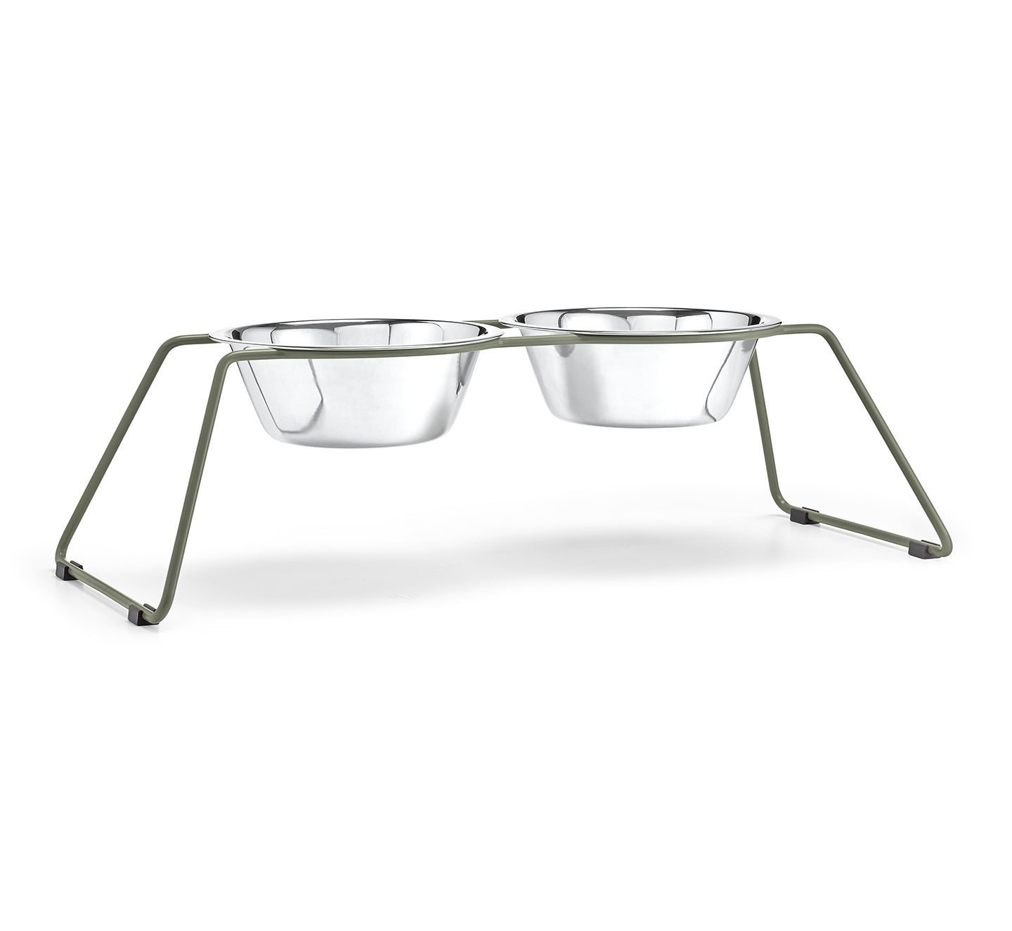 MiaCara Cena Napfständer Grolive mit Edelstahlnäpfen Hundenäpfe