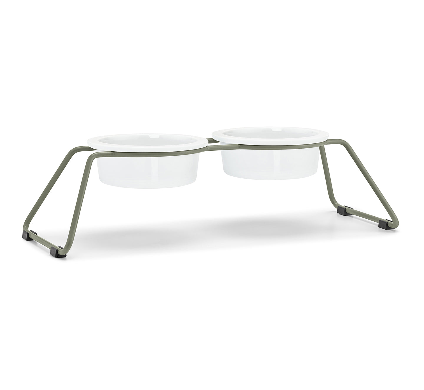 MiaCara Cena Napfständer Grolive mit Porzellannäpfen Hundenäpfe