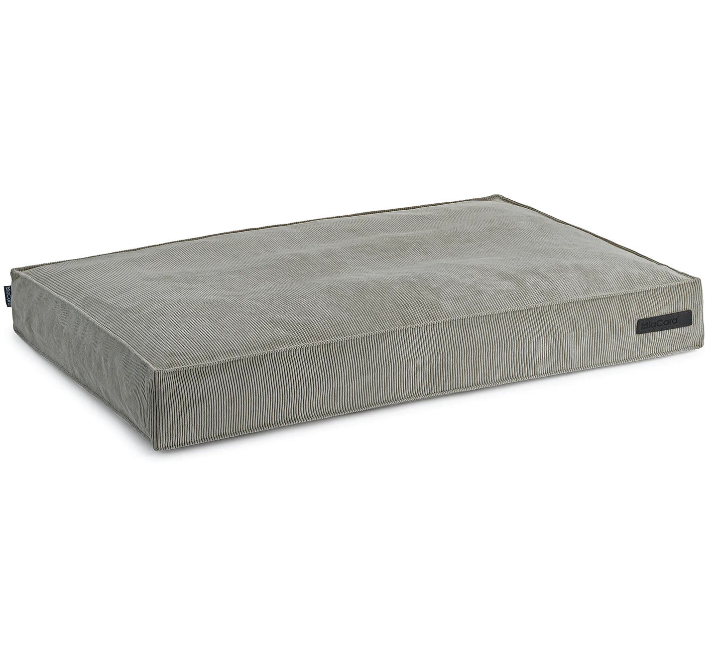 MiaCara Cordo Hundekissen Kiesel Modernes Cord Hundebett