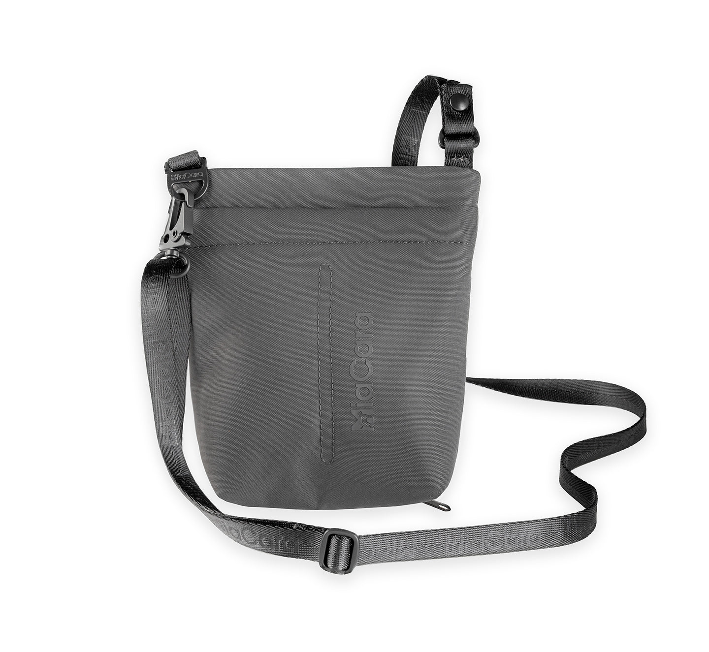 MiaCara Gusto 2.0 Leckerlibeutel Asphalt Hundeleckerlibeutel