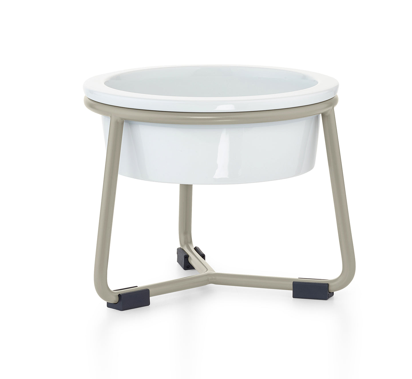 MiaCara Pranzo Napfständer Greige mit Porzellannapf