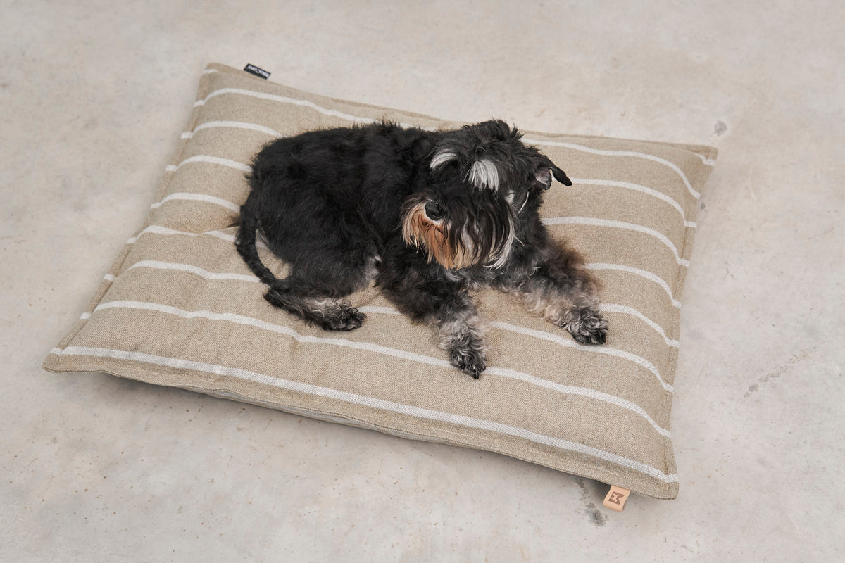 Riga Hundekissen Slim Sand/Greige