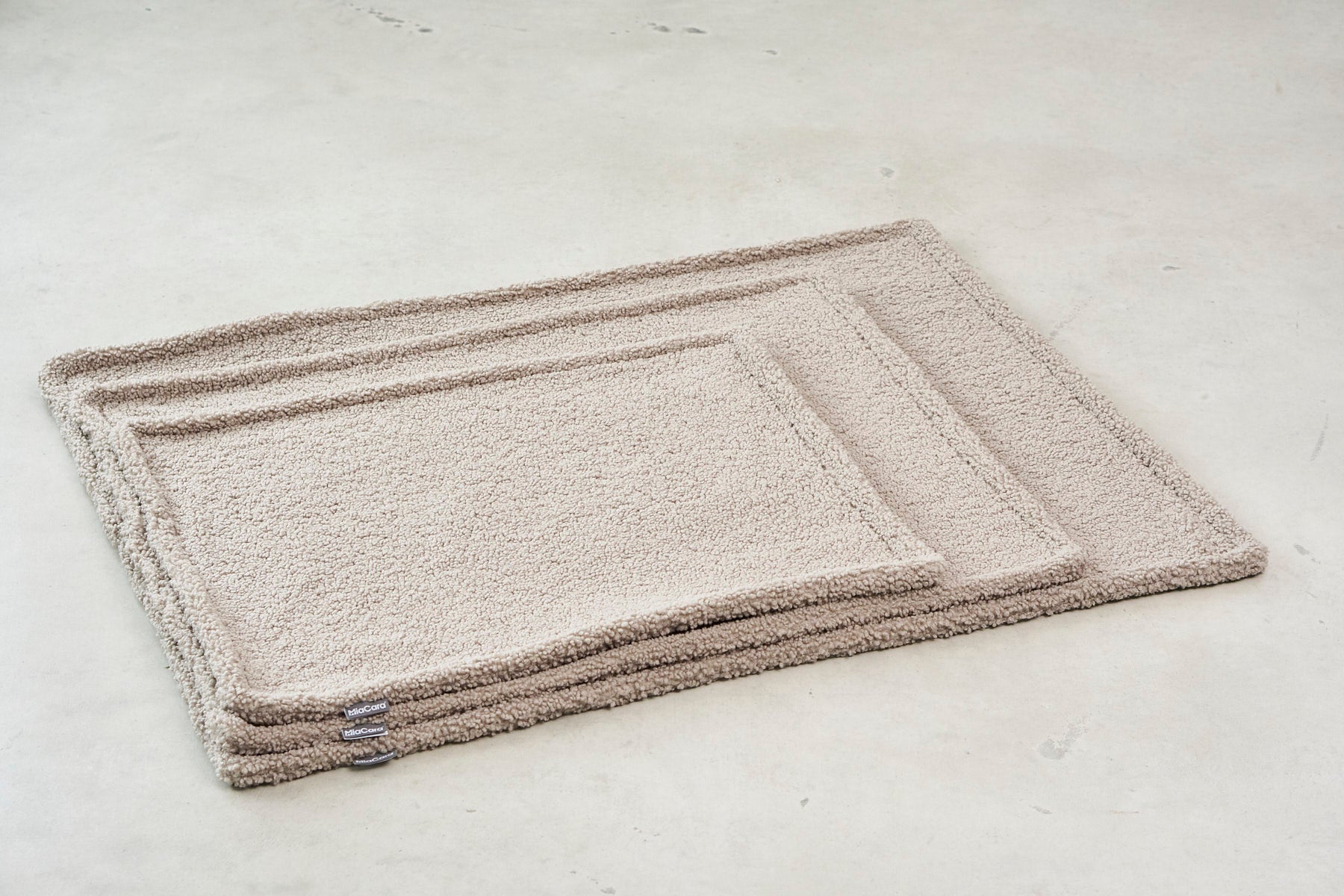 MiaCara Senso Hundedecke Greige Teddydecke für Hunde