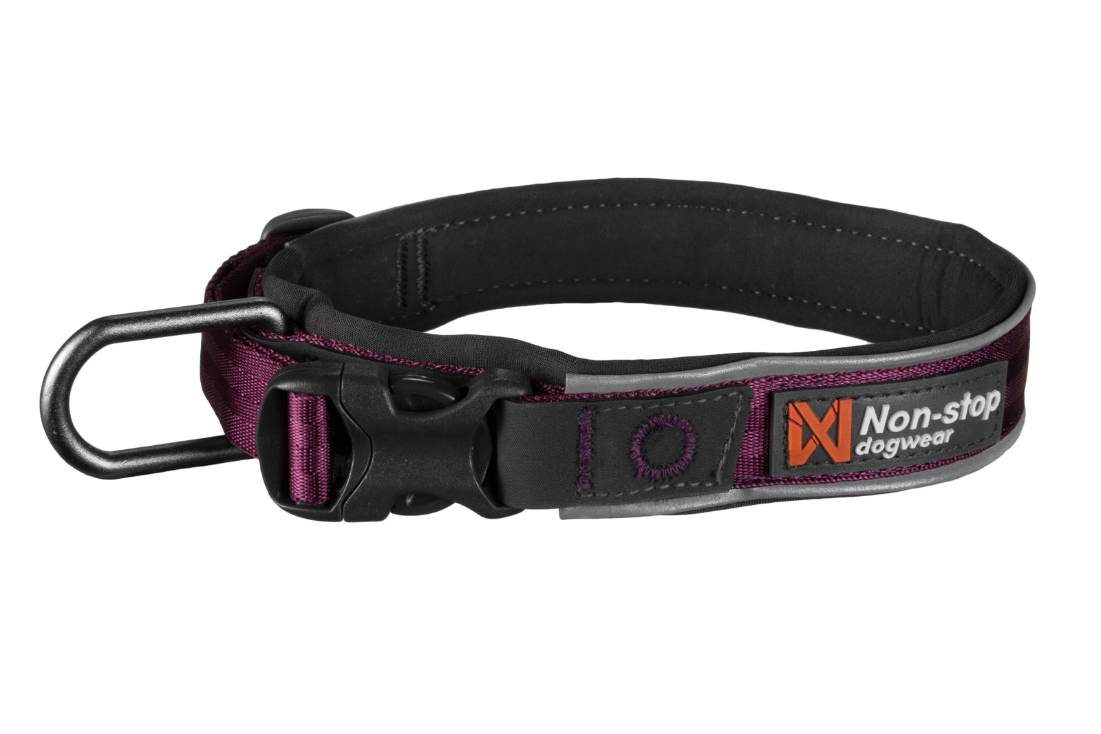 Non Stop Dogwear Roam Collar Purple verstellbares Halsband