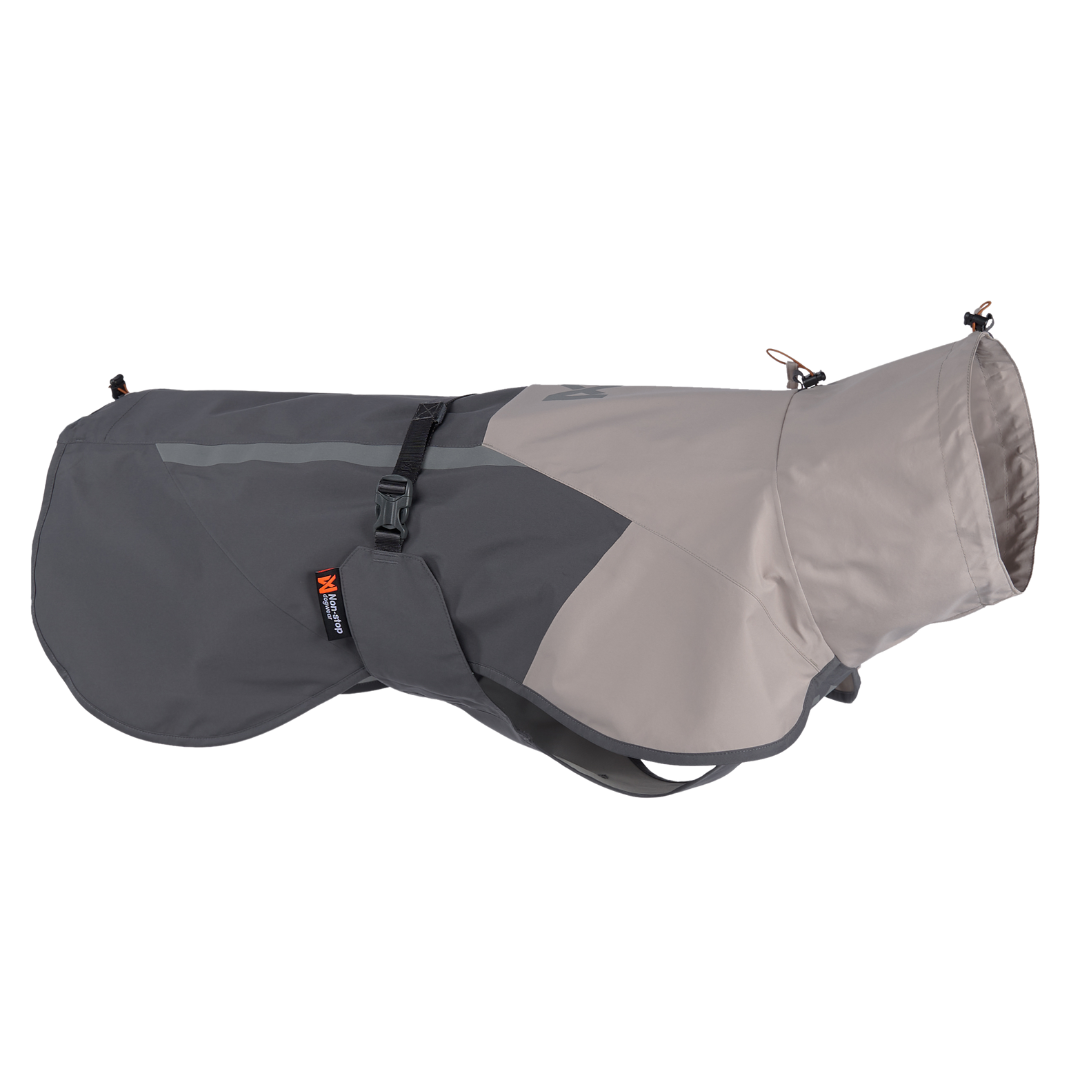 Non-stop dogwear® Fjord Raincoat 2.0 Grey