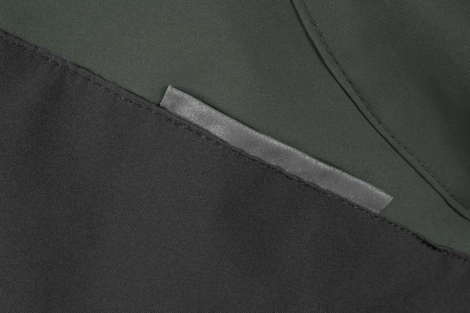 Non stop dogwear Glacier Wool Jacket 2.0 Green Gray reflektierender Hundemantel
