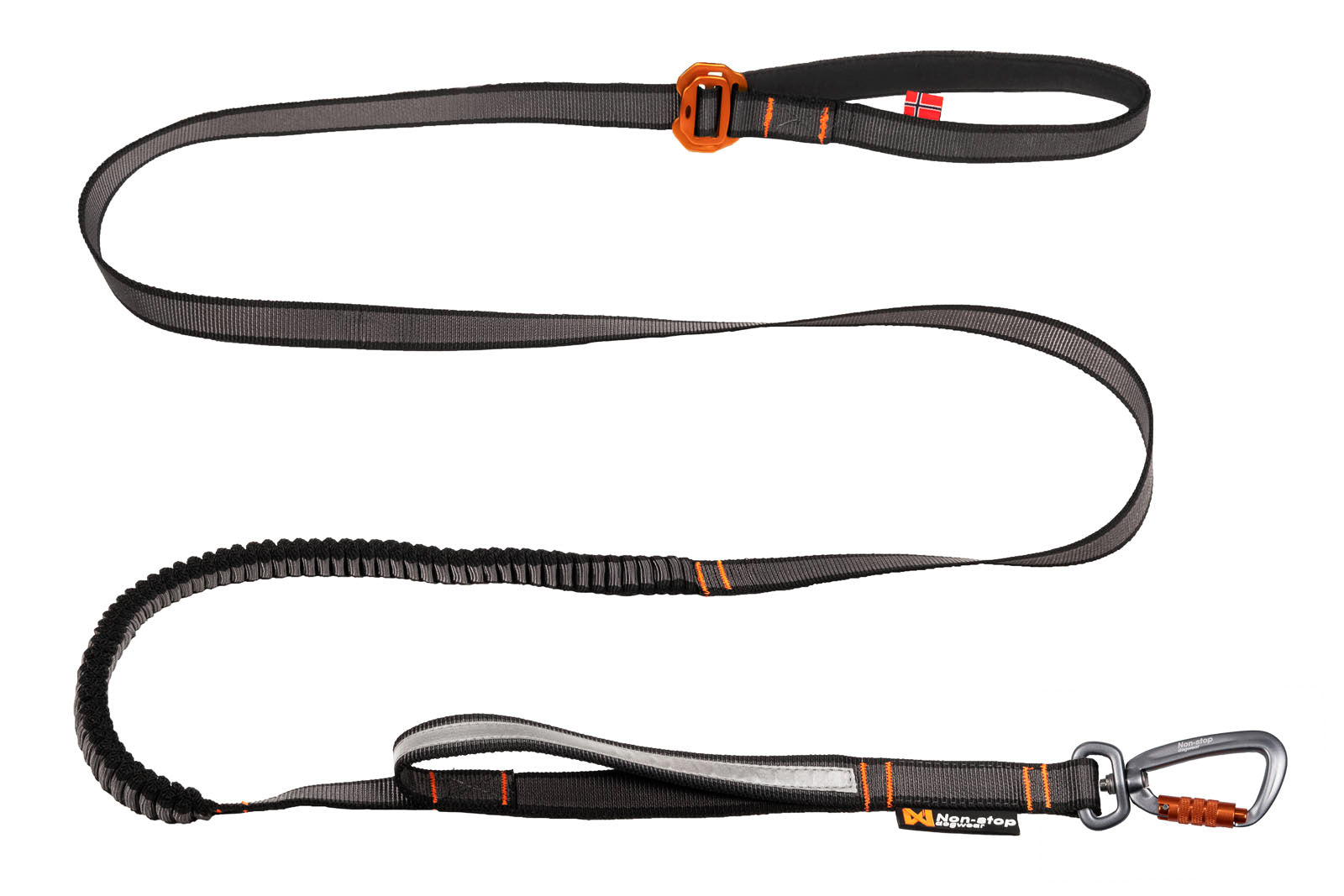 Non-stop dogwear® Touring Bungee Adjustable Hundeleine