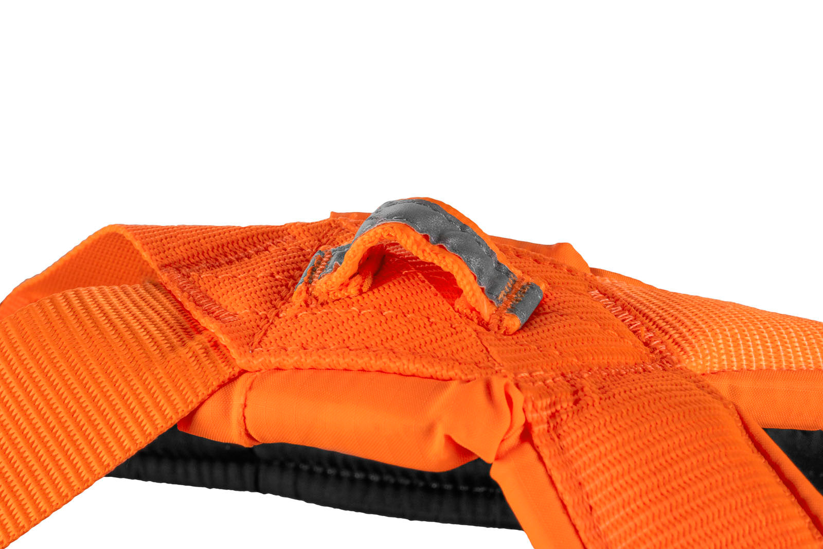 Non stop dogwear Freemotion Harness 5.0 Black Orange reflektierendes Hundezuggeschirr