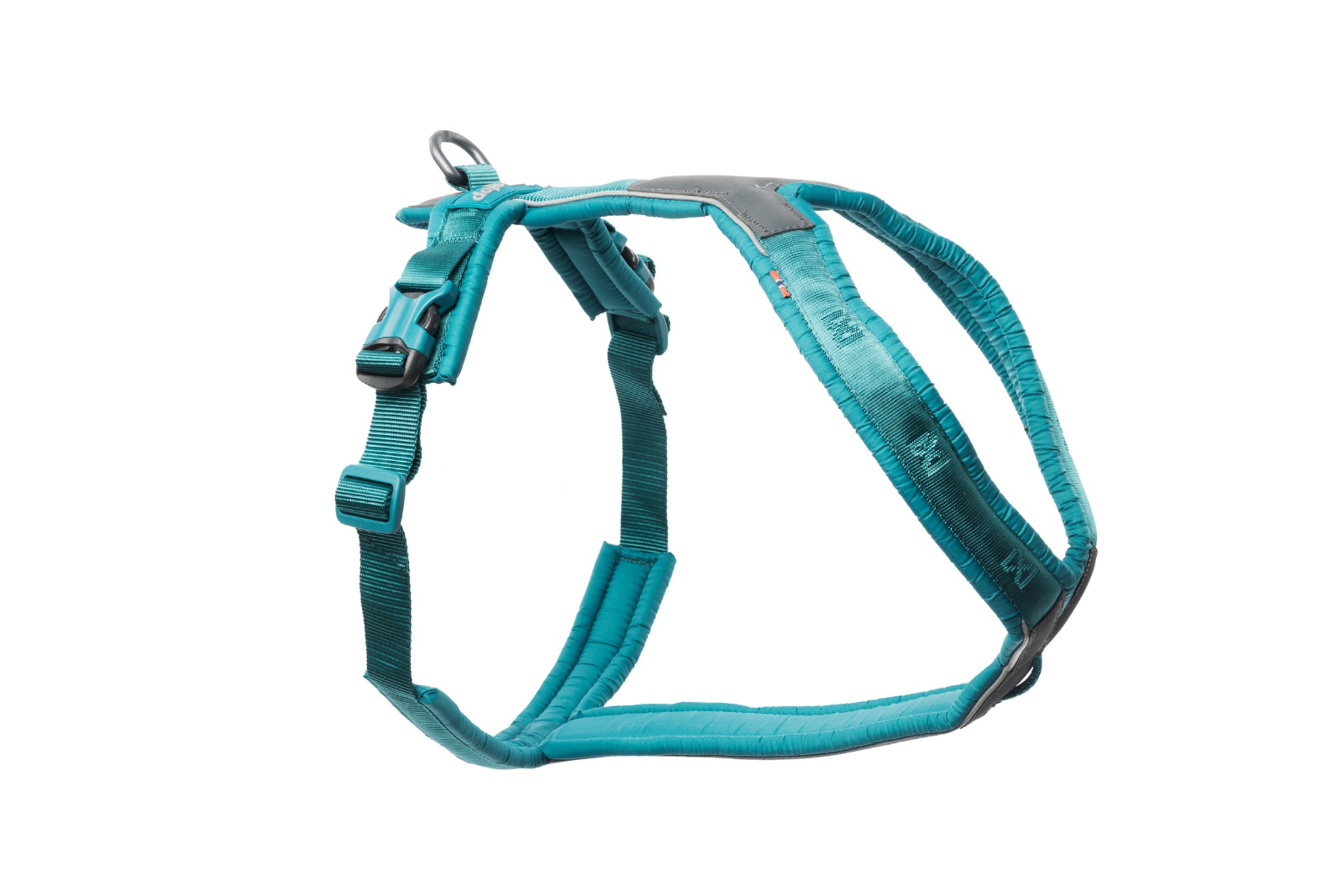 Nonstop Dogwear Line harness 5.0 Teal Tuerkises Fuehrgeschirr