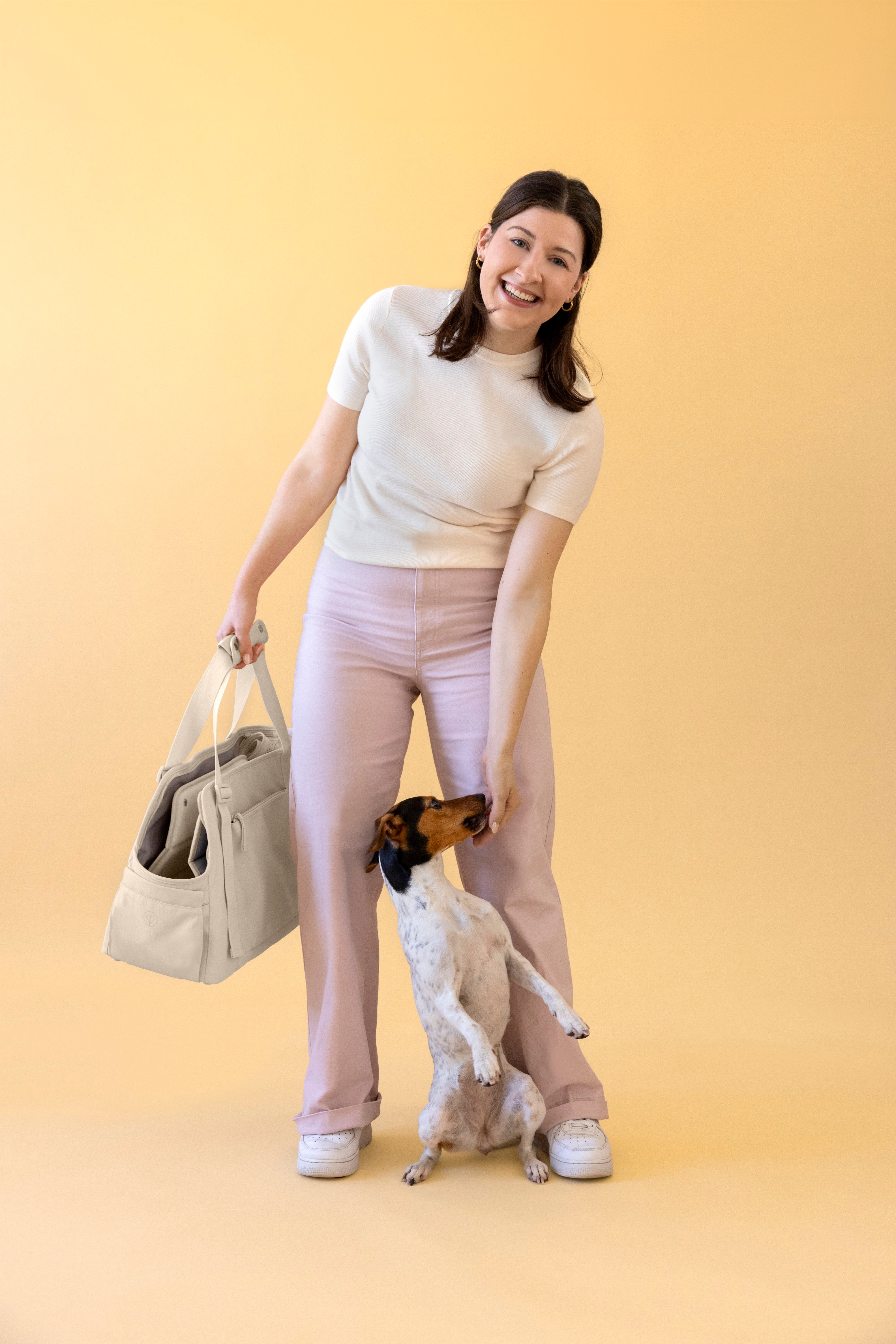 PALOPA Hundetragetasche Weda Creme