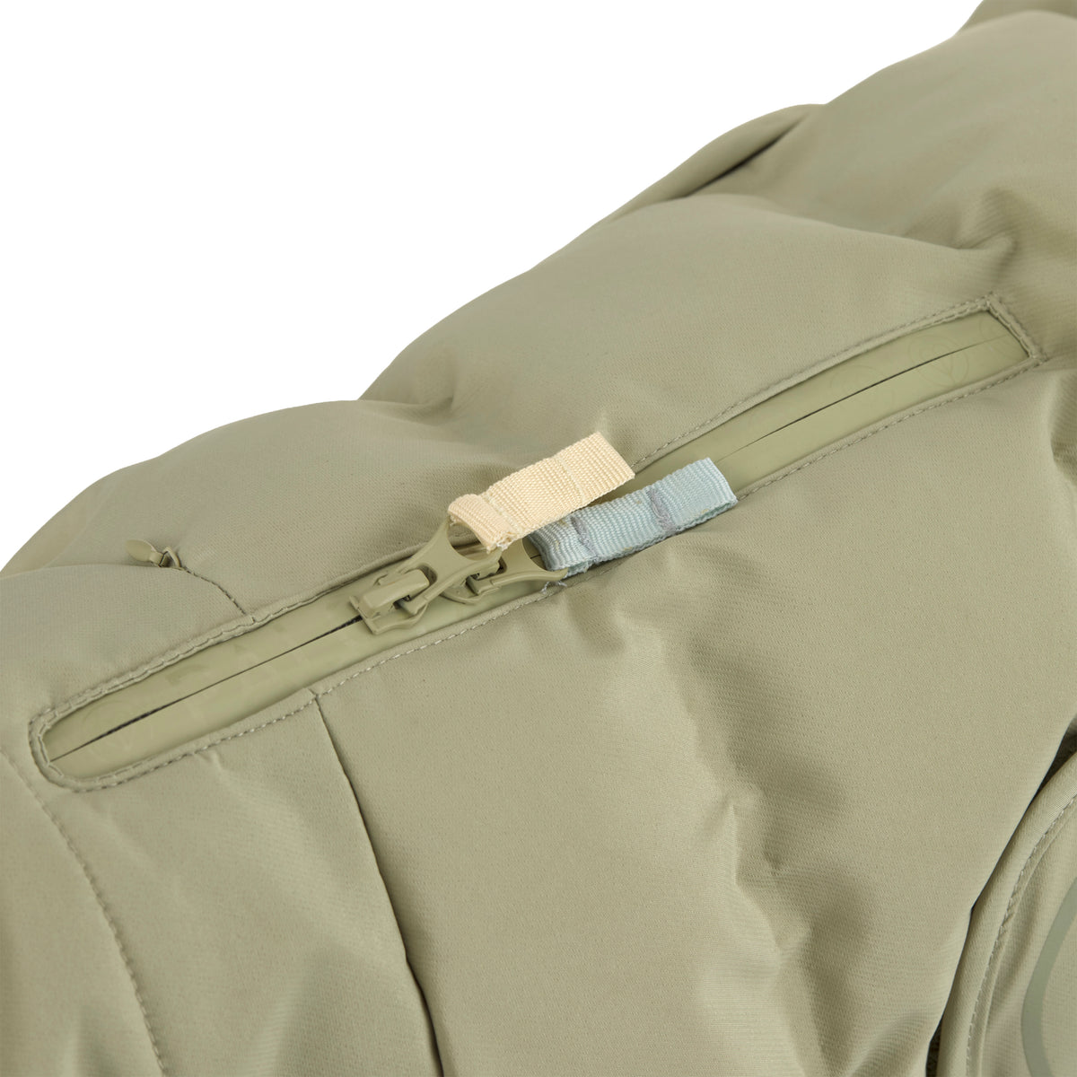 PALOPA X LEVEY Hunde Wintermantel Nolia Pale Olive LONG Hundemantel mit Reißverschluss für Geschirr