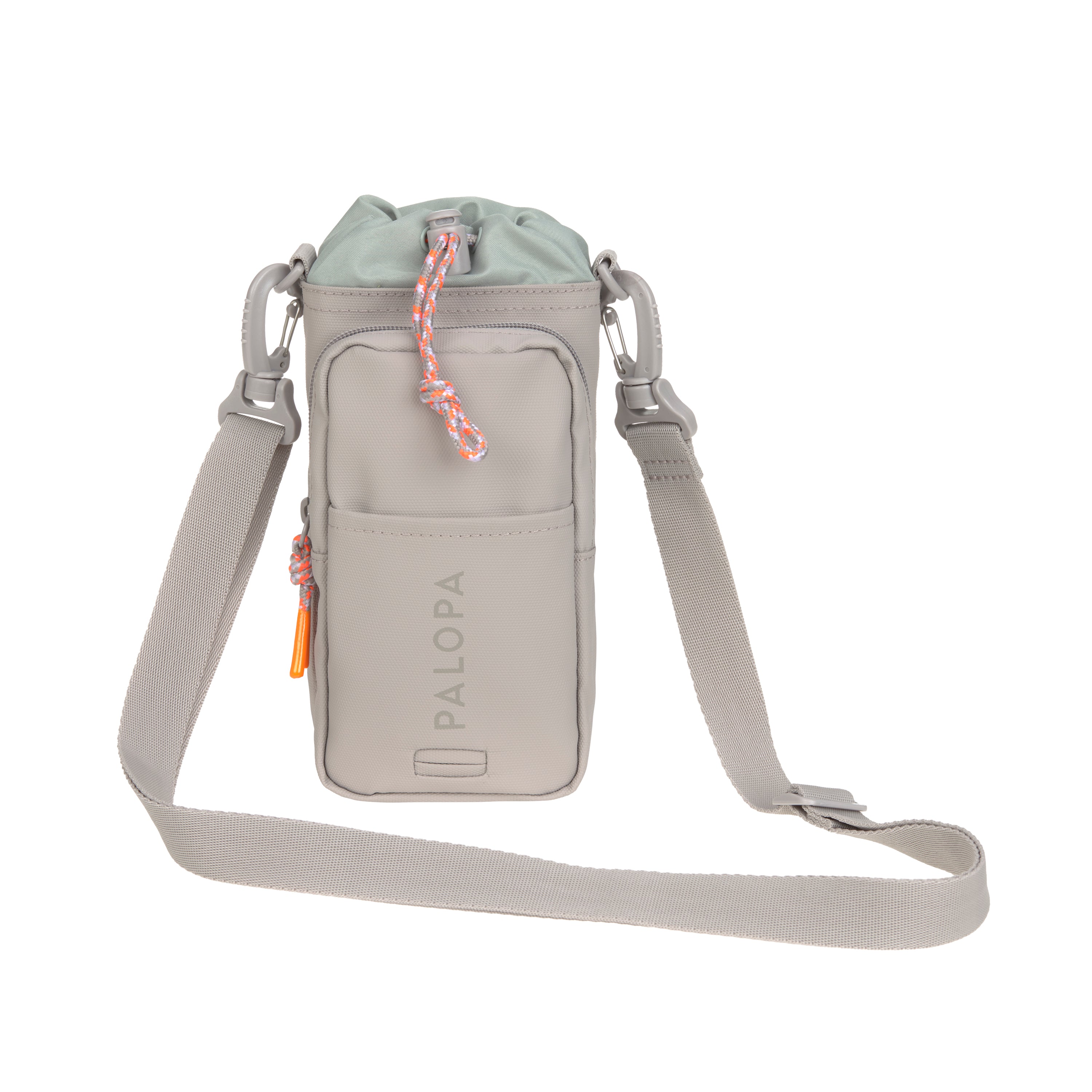 PALOPA Flaschen- und Leckerlitasche Boudi Taupe Hundegassitasche