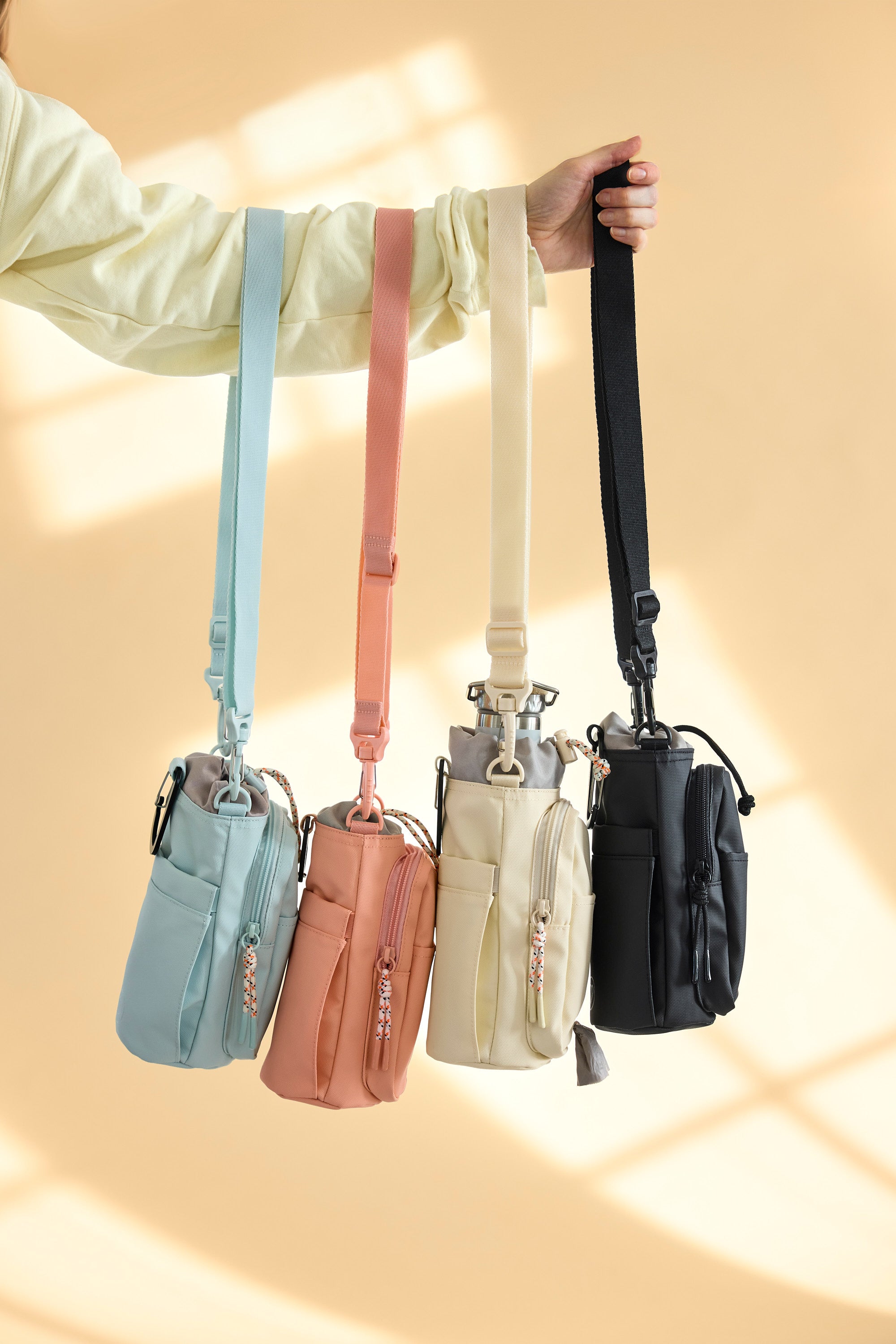 PALOPA Flaschen und Leckerlitasche Boudi Peach Cross Body Bag