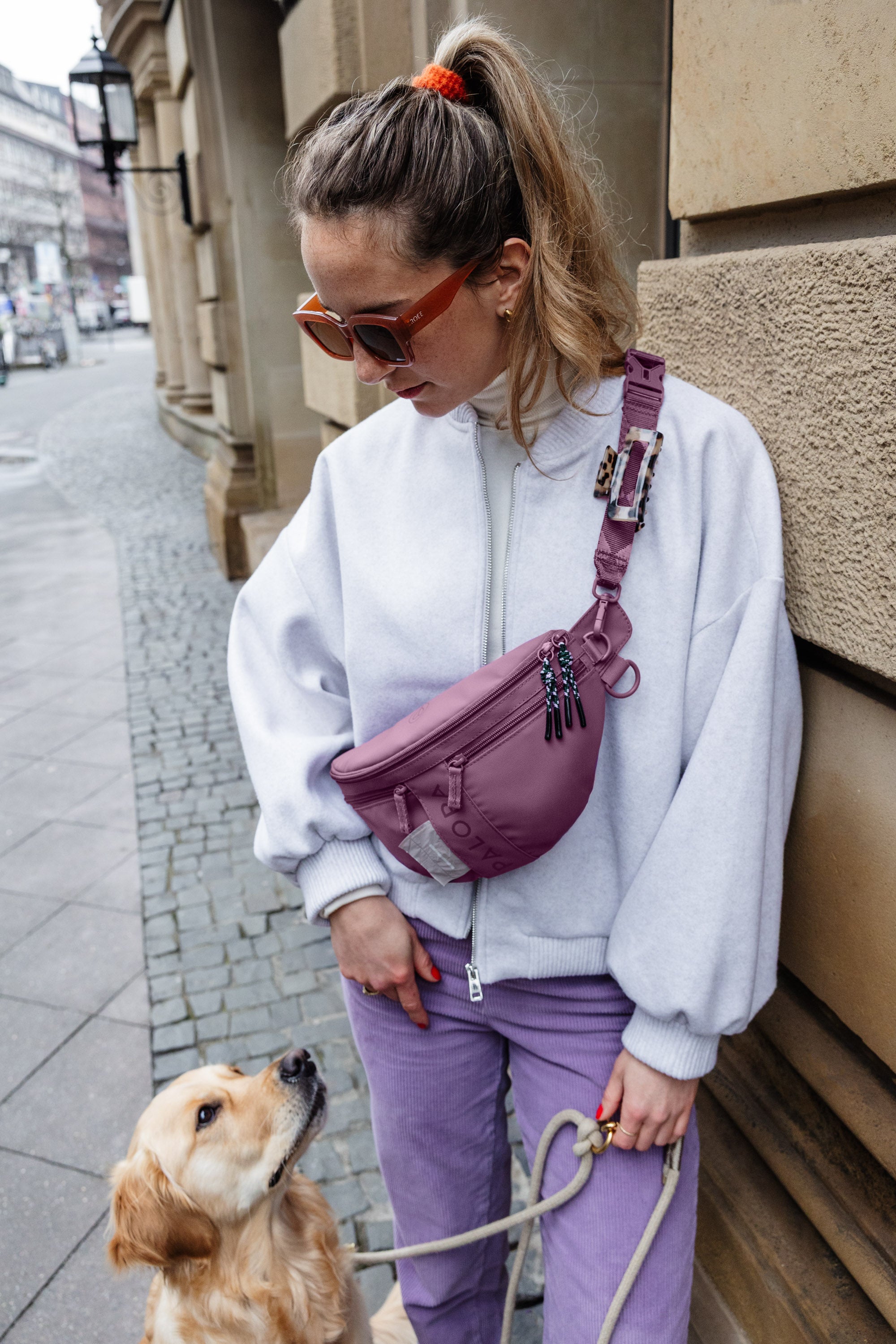 PALOPA Hunde Leckerlibeutel Emma Berry Gassitasche für Hunde wasserabweisend