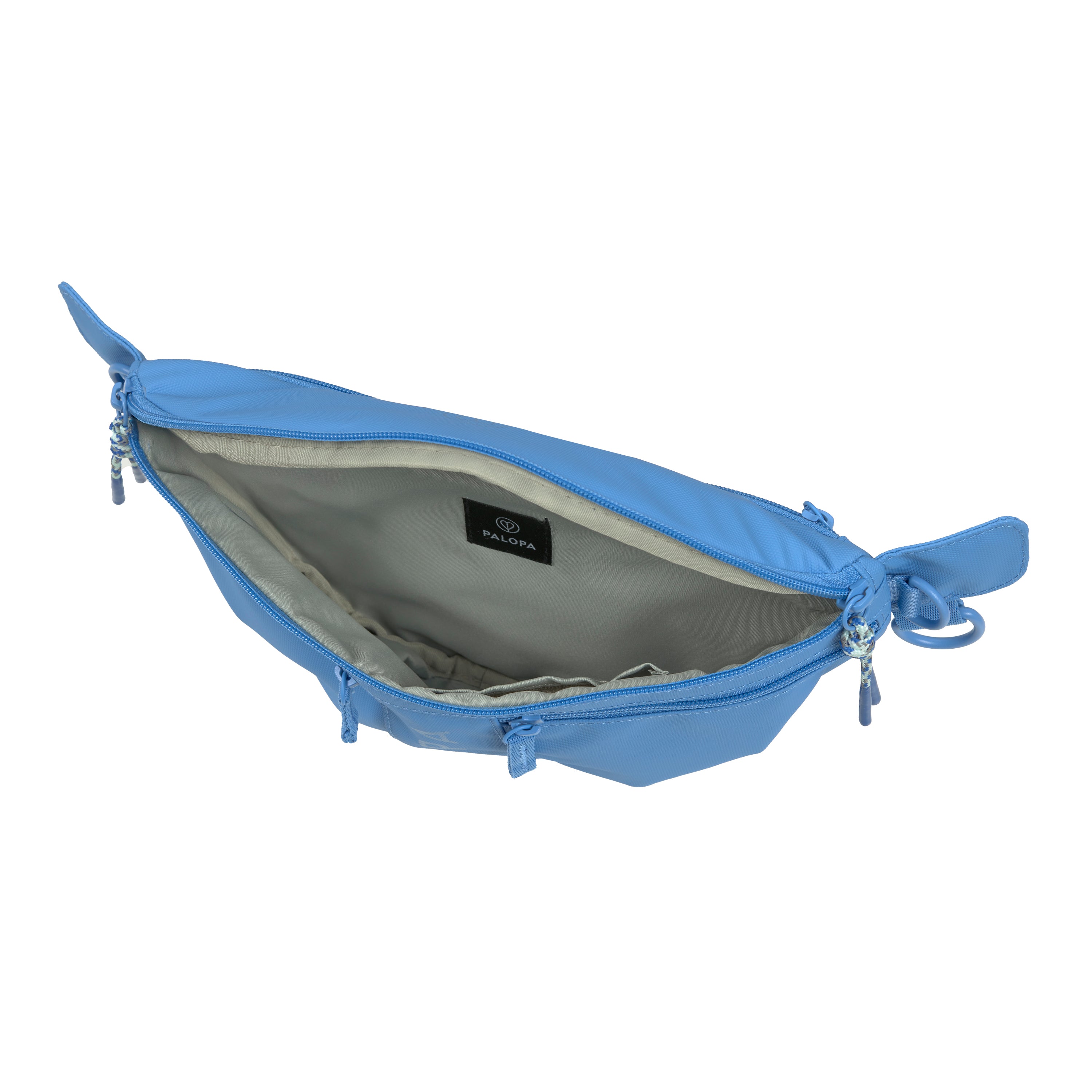 PALOPA Hunde Leckerlibeutel Emma Sky Blue Leckerlibeutel Gurt verstellbar Crossbody Bag