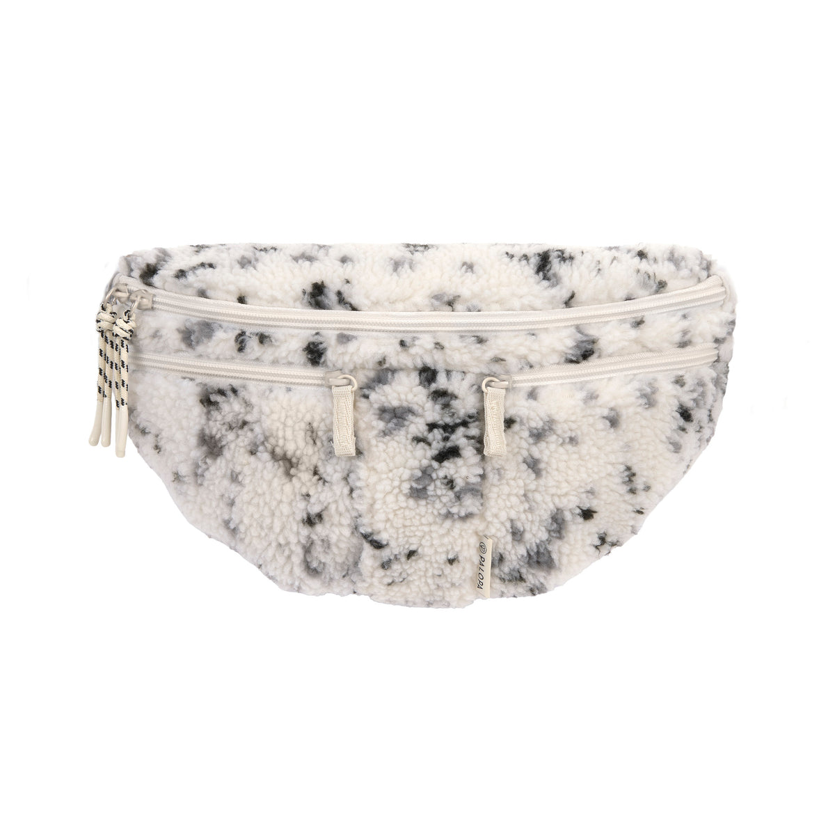 PALOPA Hunde Leckerlibeutel Emma Teddy-Fleece Speckled Creme Hundetasche