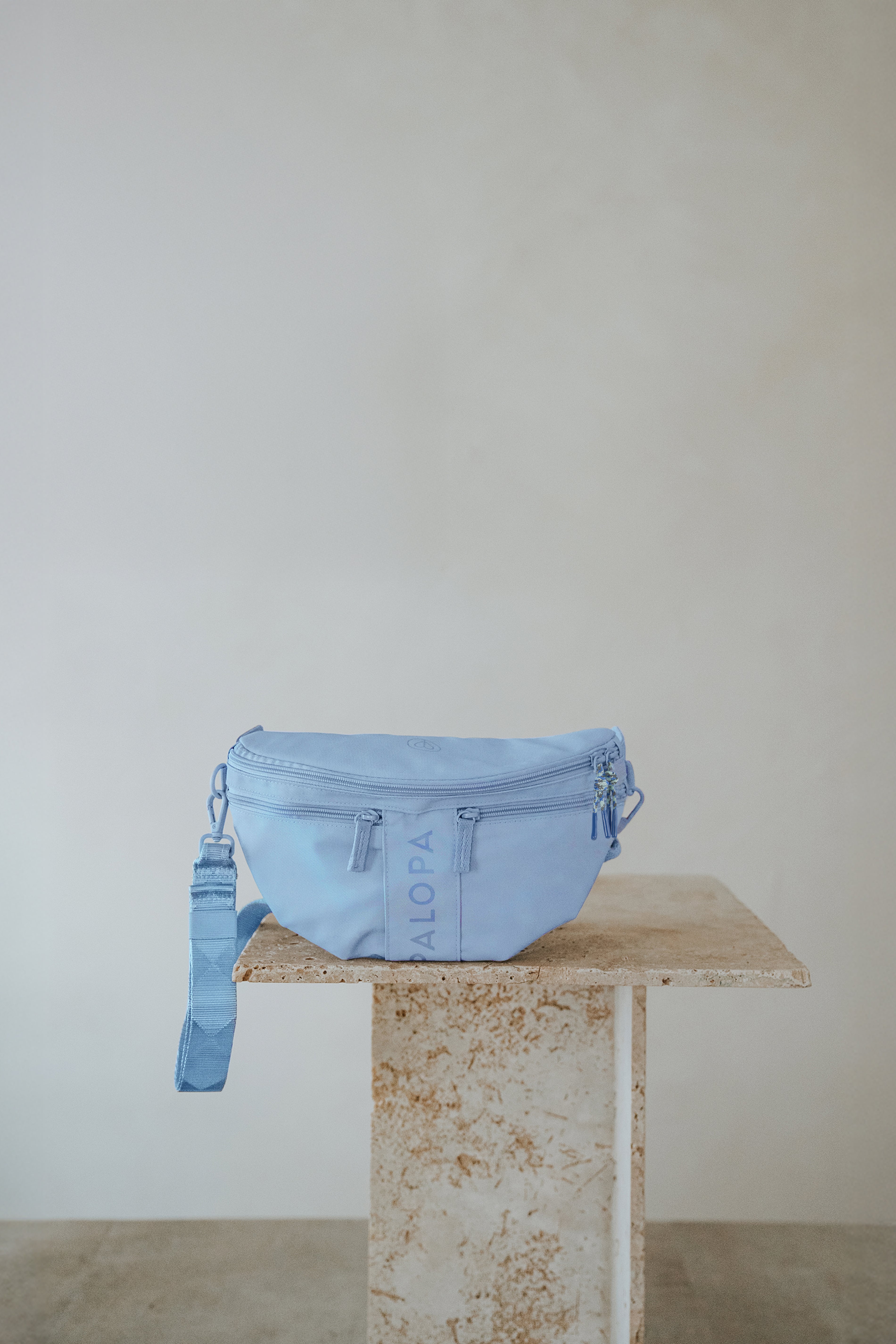 PALOPA Hunde Leckerlibeutel Emma Light Blue Gassitasche für Hundetraining Leckerlibeutel zum Umhängen