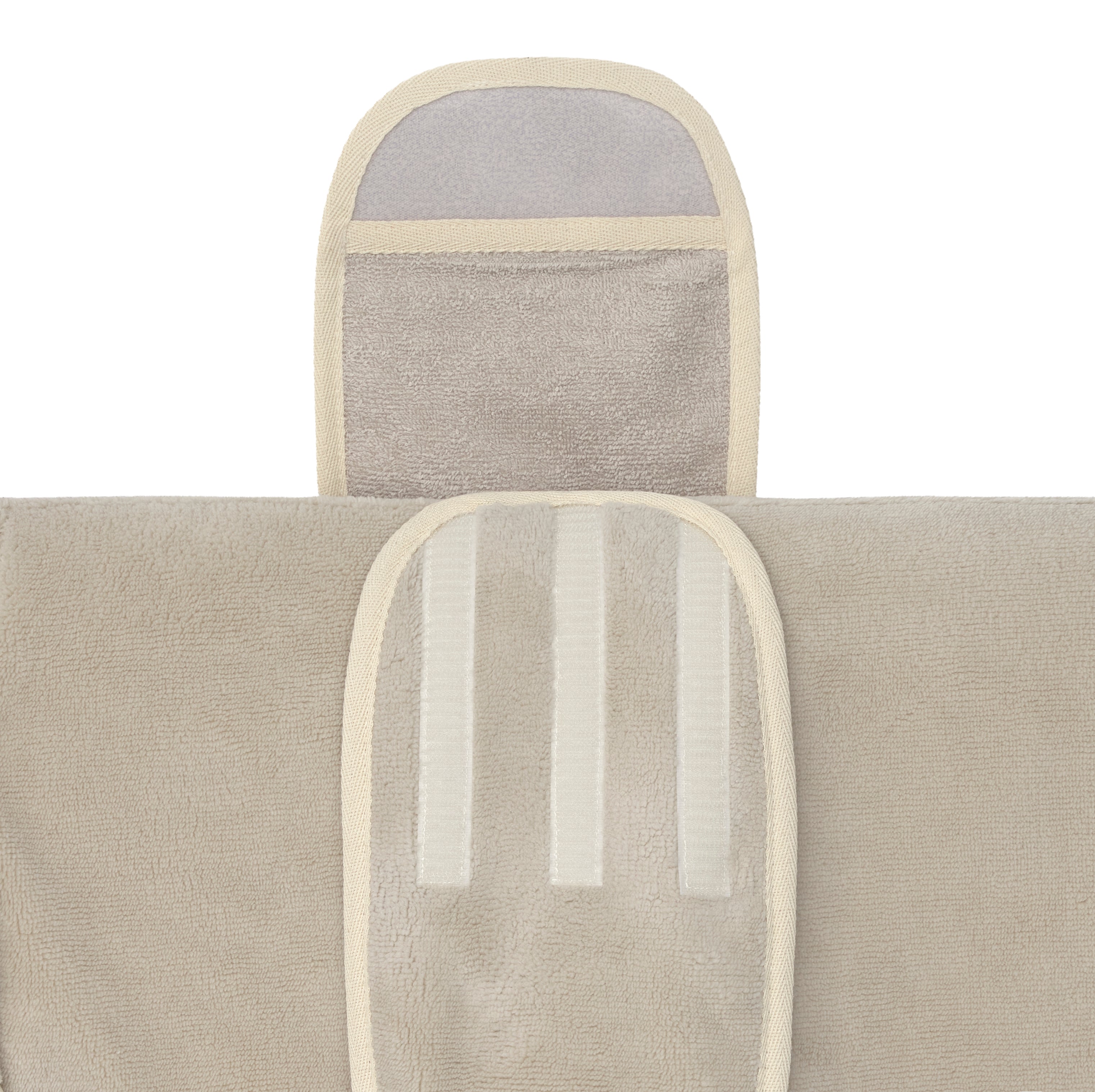 PALOPA Hundebademantel Robi Beige Frottee Bademantel für Hunde