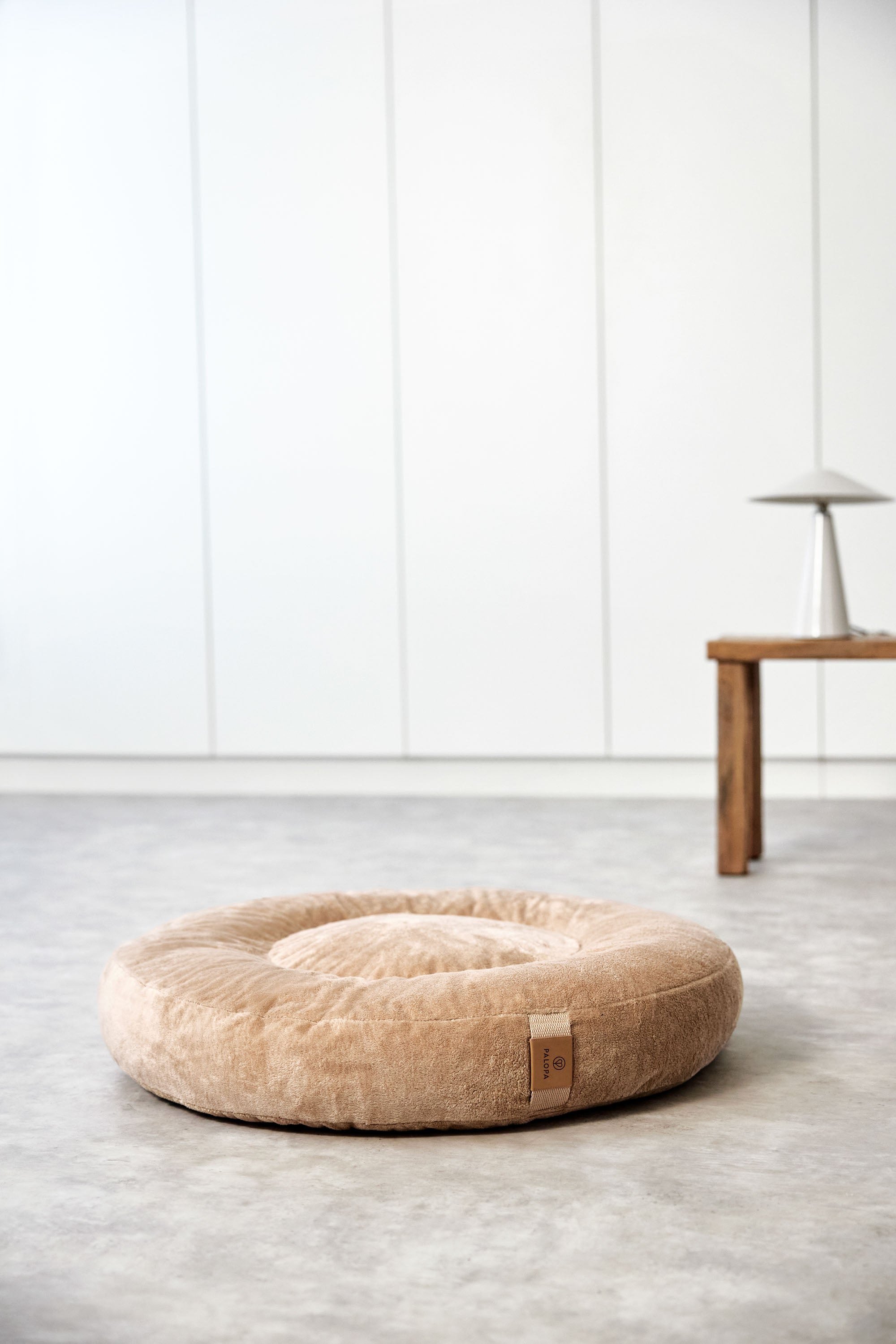PALOPA Hundebett Donut Fippa Humus Kuschelbett fuer Hunde