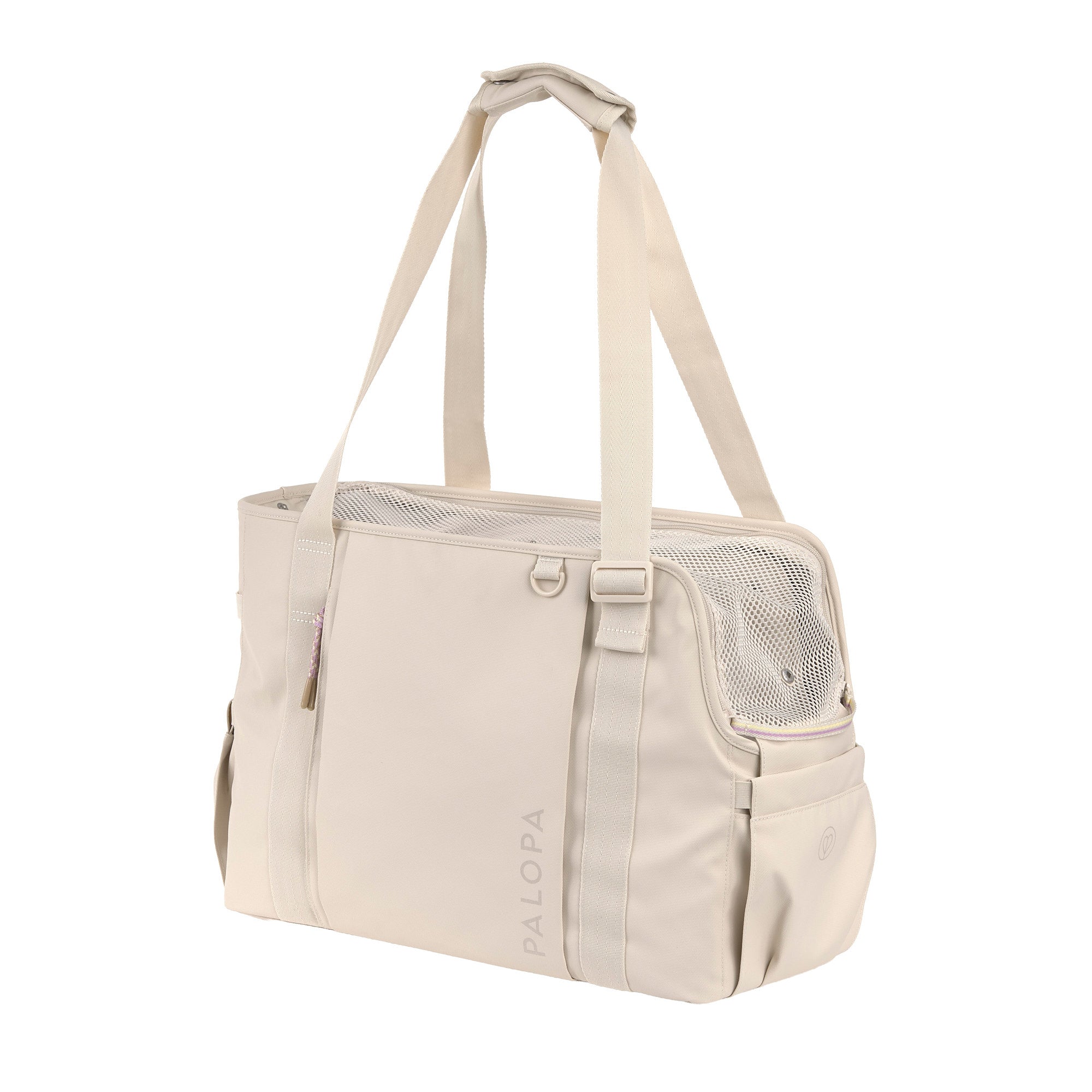 PALOPA Hundetragetasche Weda Creme Flugtasche Hund