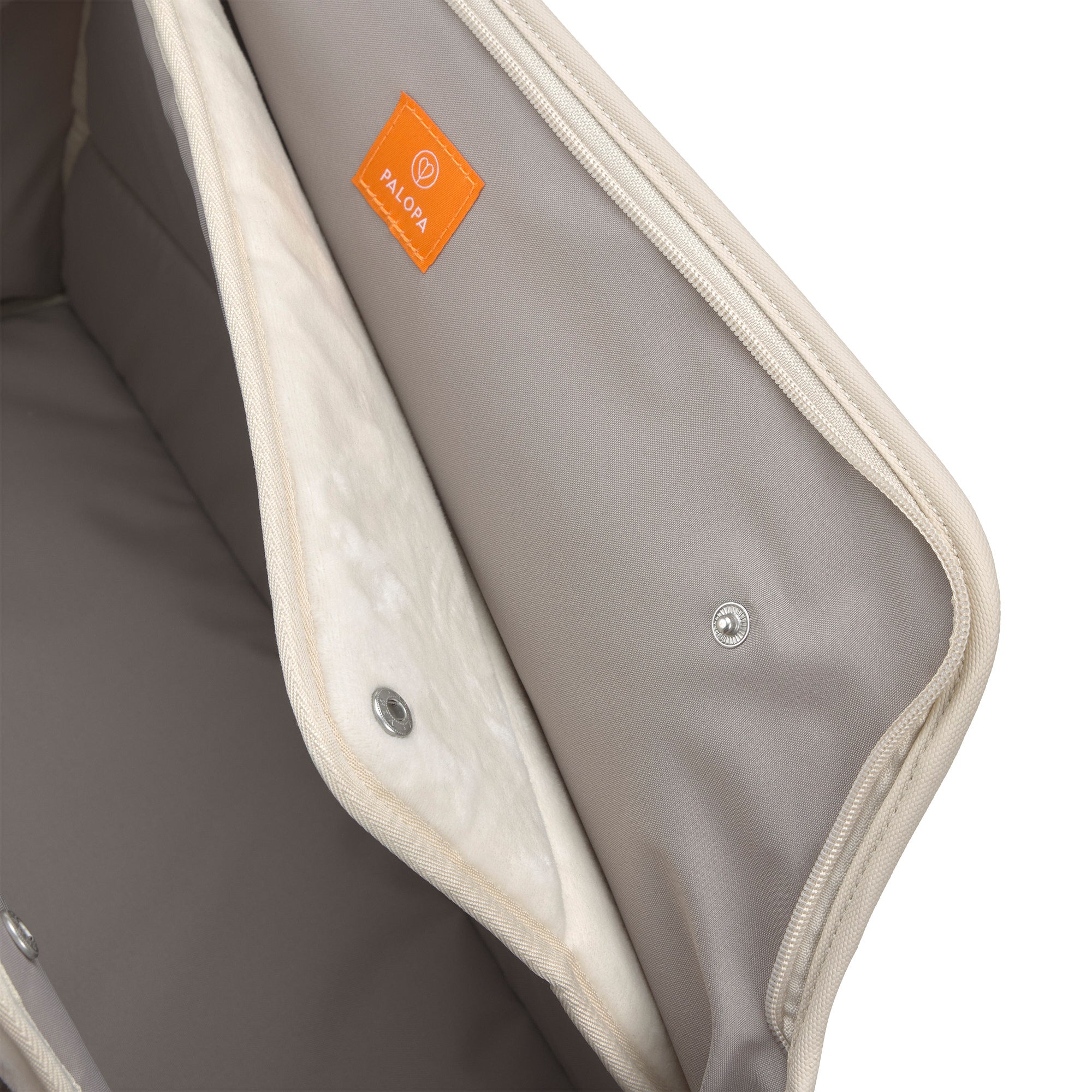 PALOPA Hundetragetasche Weda Creme Hundetasche für unterwegs