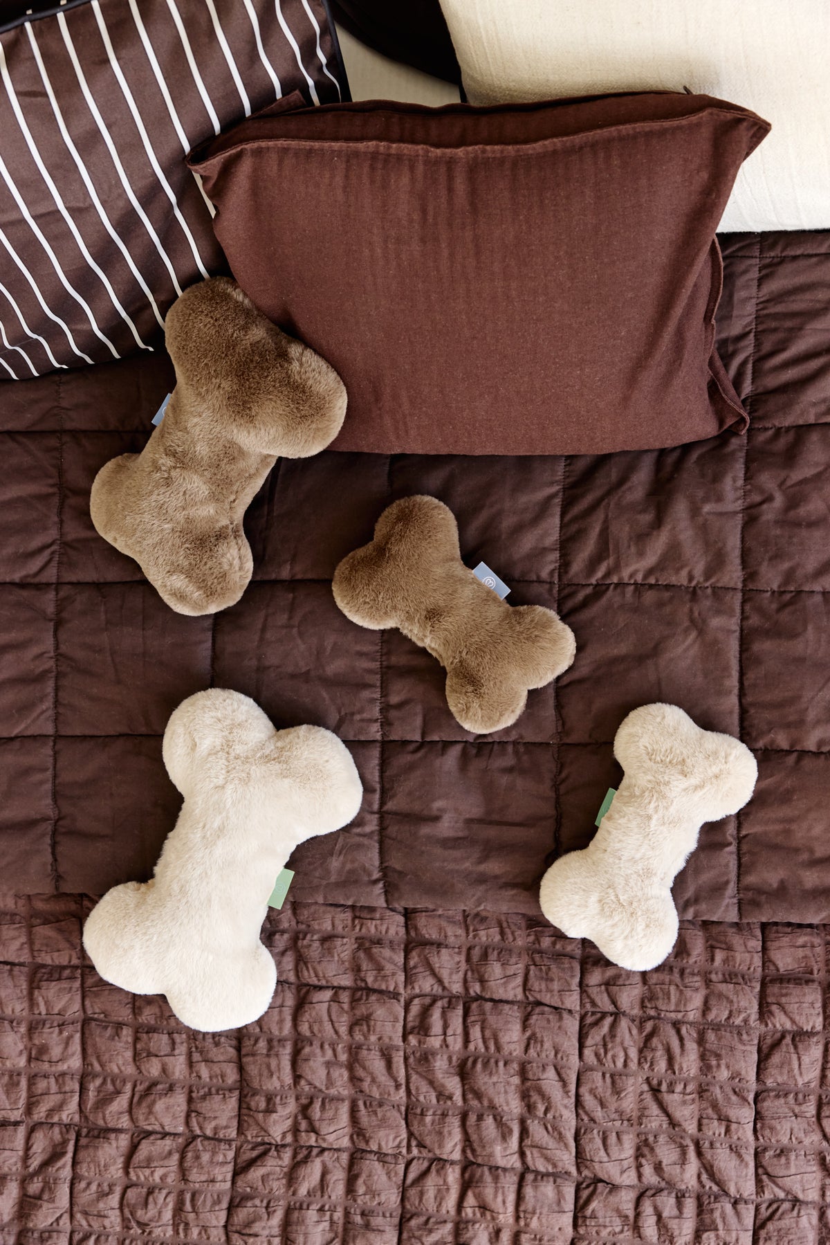 PALOPA Knochenkissen Mylo Cashmere Knochenkissen Hund zwei Größen