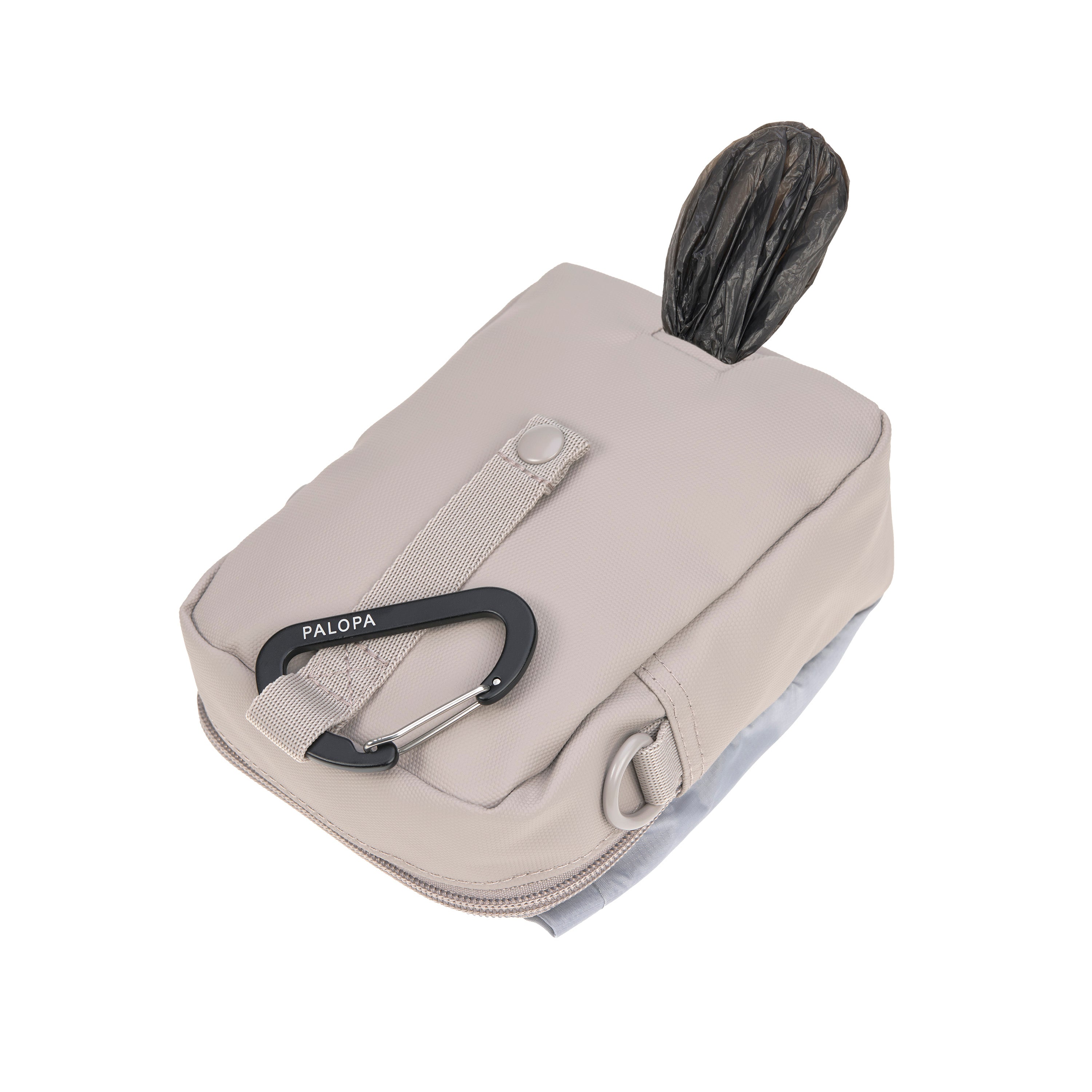 PALOPA Leckerlibeutel Greta Taupe Leckerlibeutel mit Kotbeutelfach