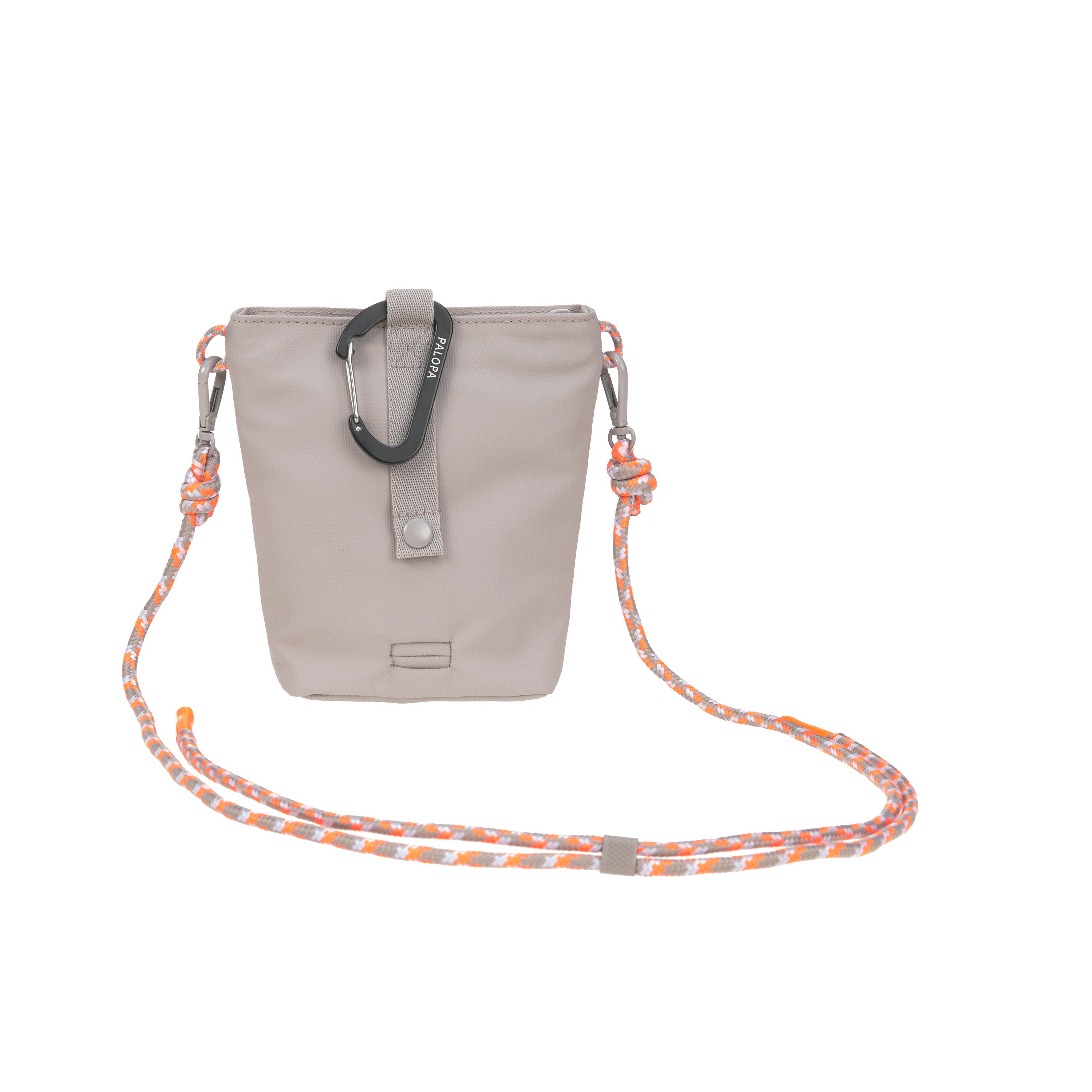 PALOPA Leckerlibeutel Karl Taupe kleiner Leckerlibeutel mit Karabiner