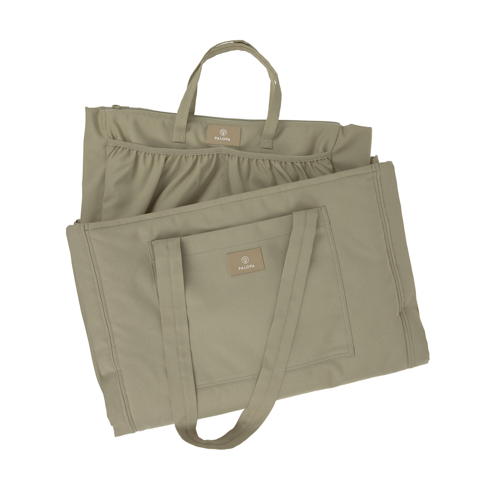 PALOPA Multitalent Organizer Jari Salbei Tasche für Hunde Zubehör für Hunde Reisen mit Hund