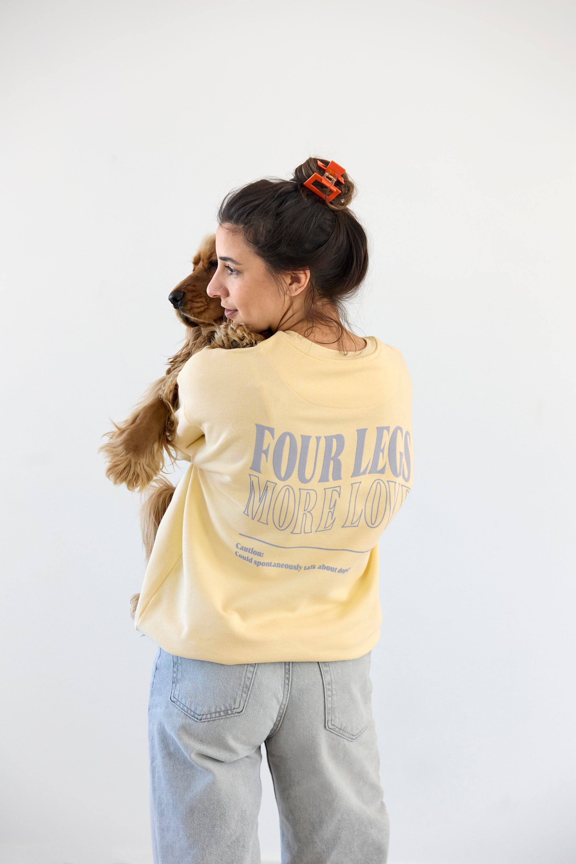 PALOPA Pullover GOTS Lemon Icing Pullover Biobaumwolle