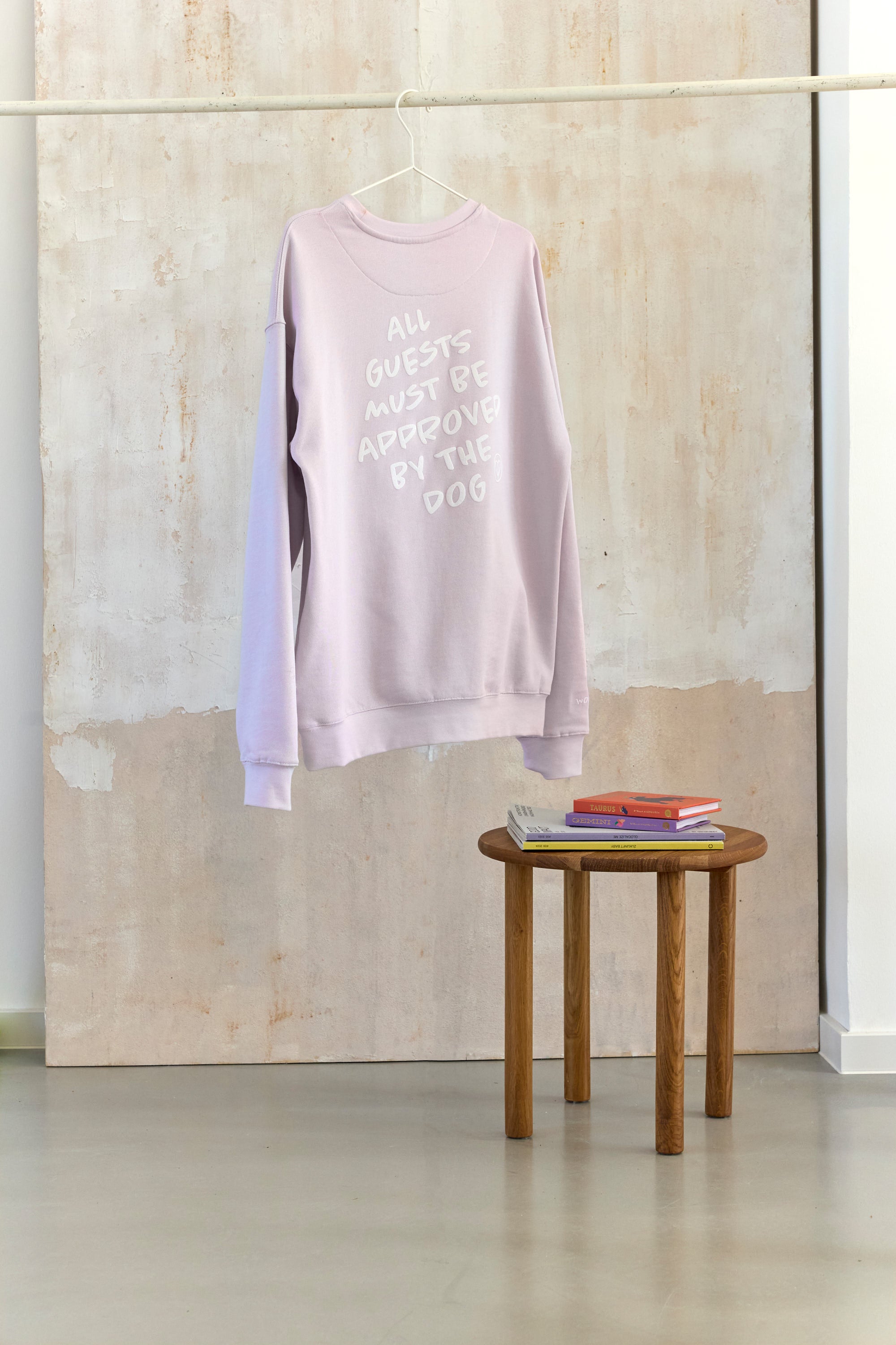 PALOPA Pullover GOTS Orchid Hoodie Hundebesitzer Baumwolle