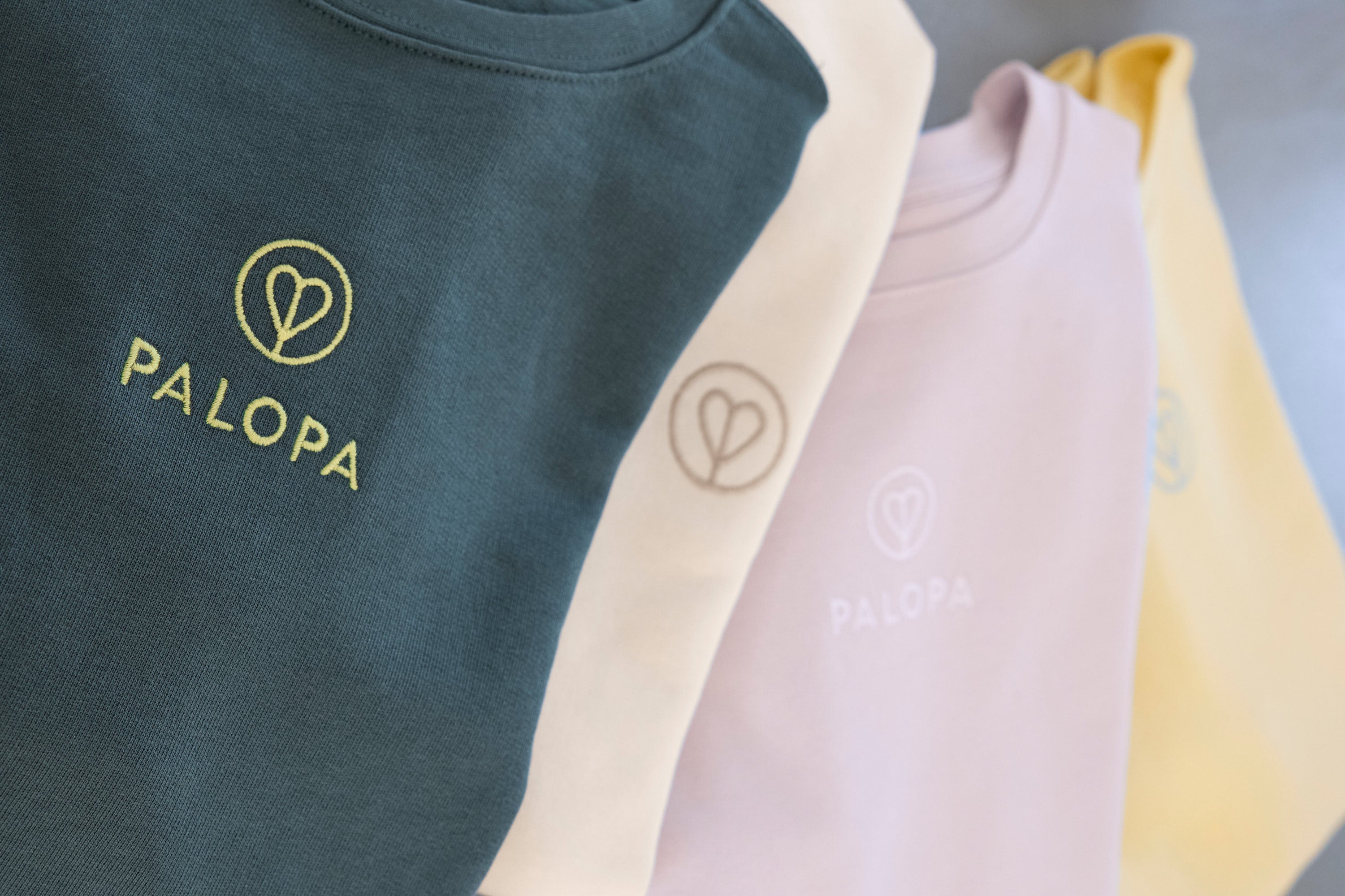 PALOPA Pullover GOTS Pullover Hundemotiv Baumwolle