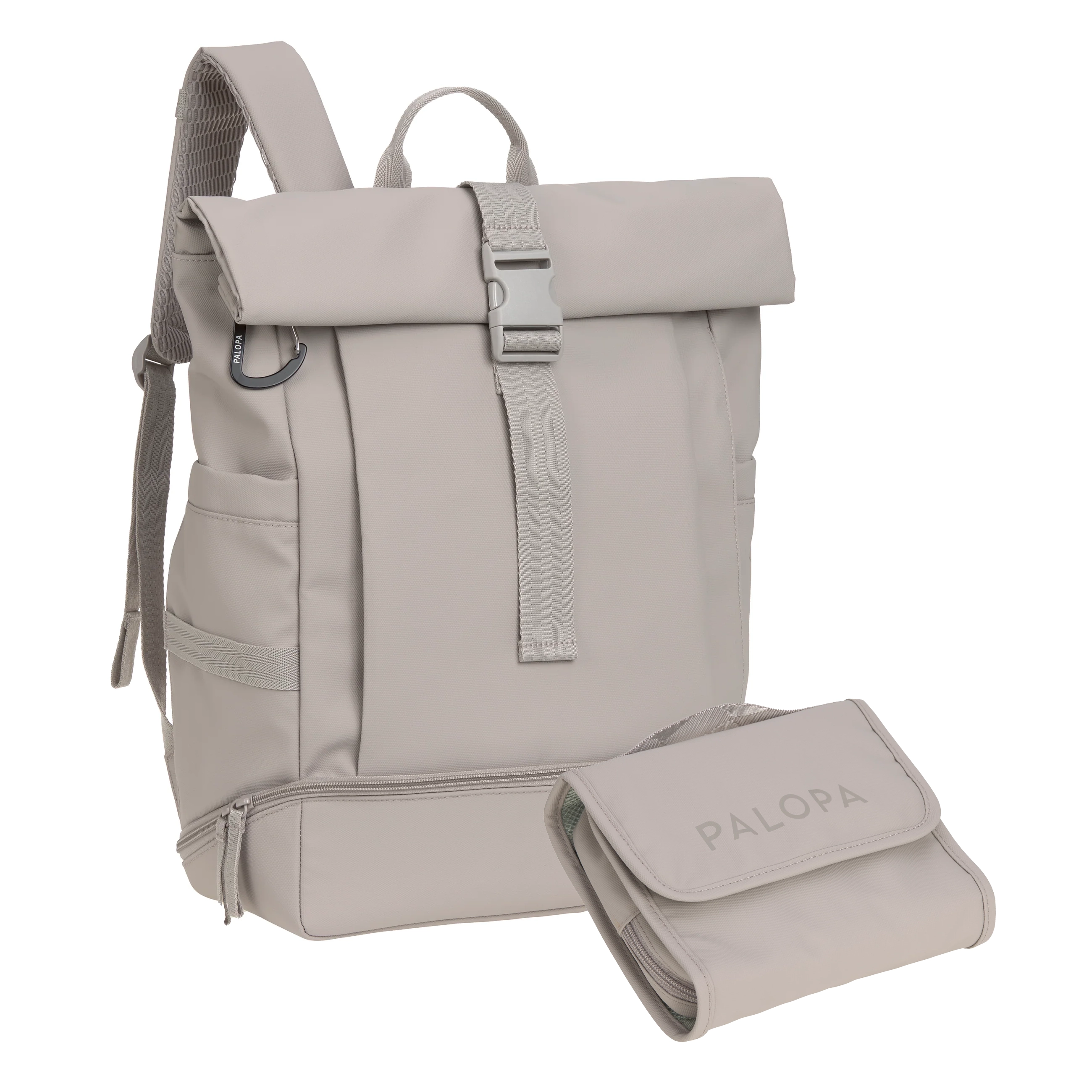 PALOPA Rucksack Rolltop Yoska Hunde Erste Hilfe Tasche Bano Taupe
