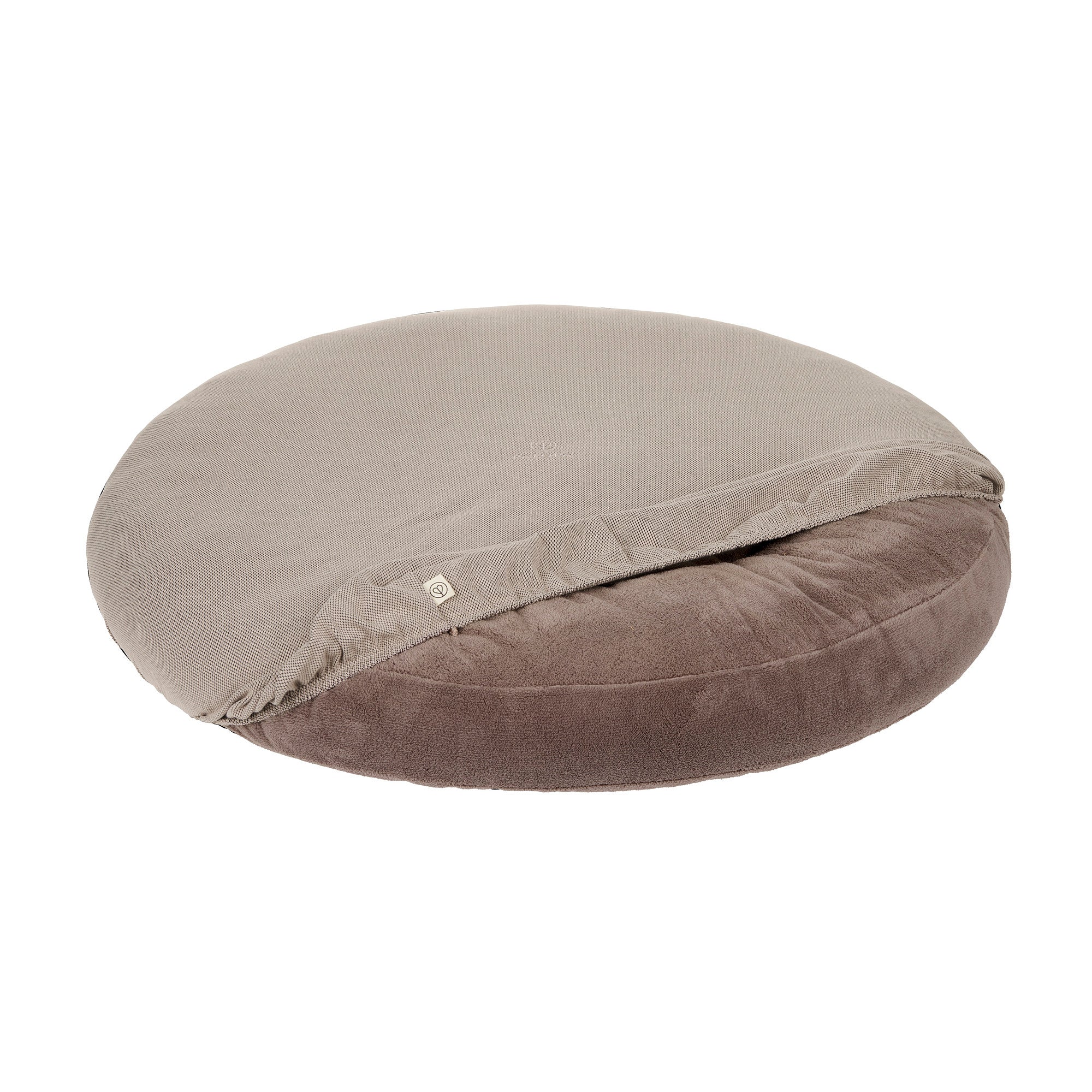 PALOPA Spannbezug Hundebett Donut Fippa Taupe Hundebett waschbar