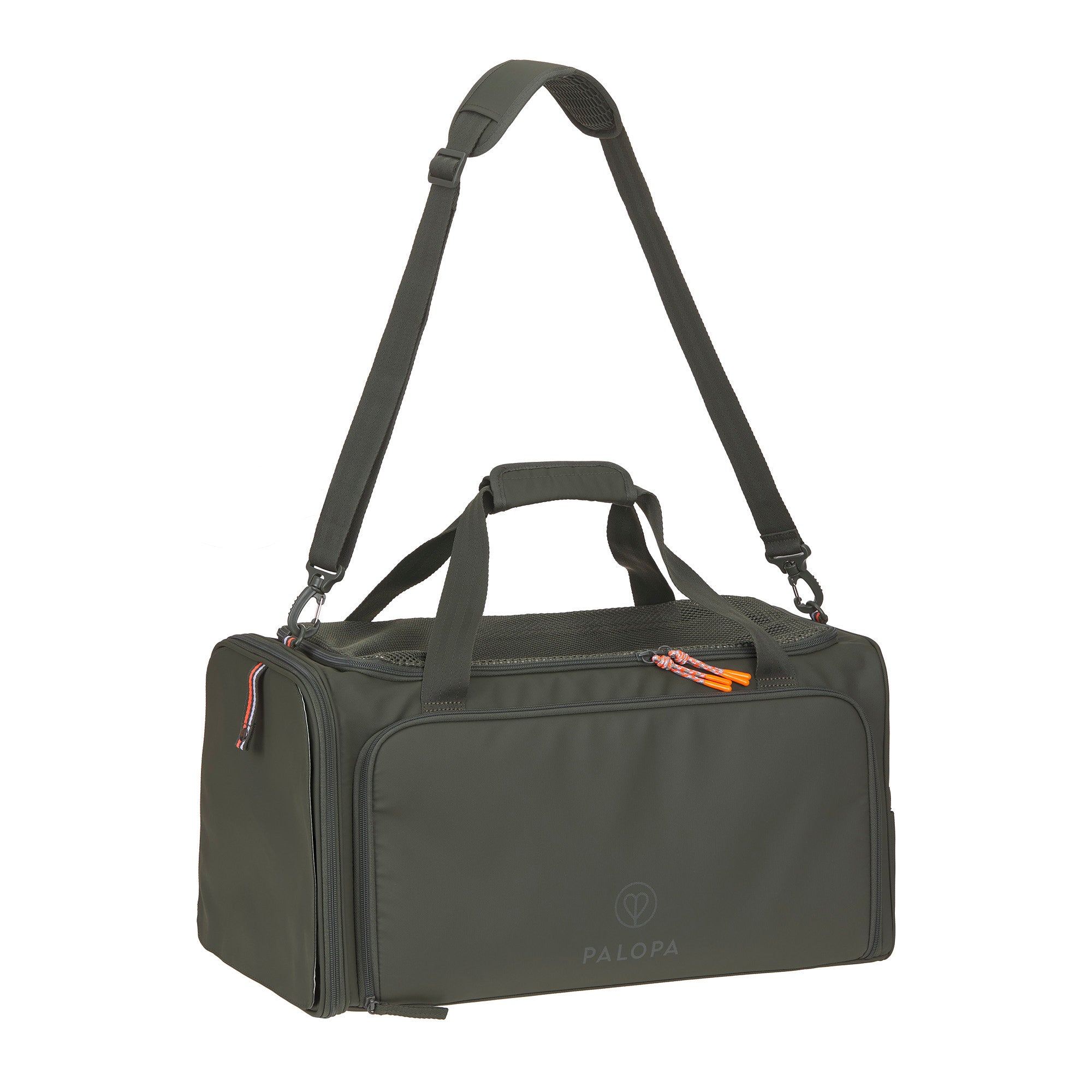 PALOPA Travel Carrier Bag Benno Dunkelgrün Hundetasche Flugzeug