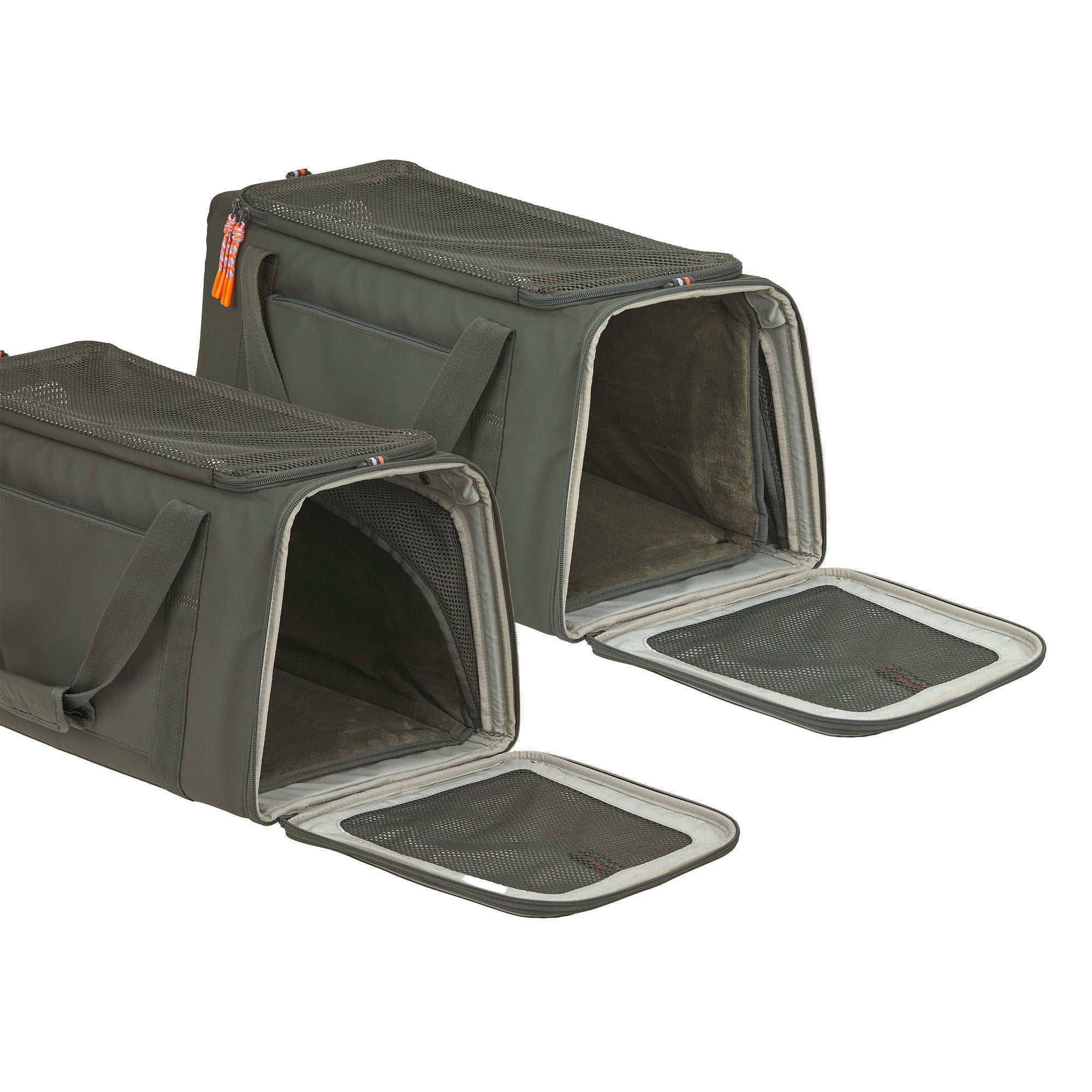 PALOPA Travel Carrier Bag Benno Dunkelgrün Reisetasche für Hunde