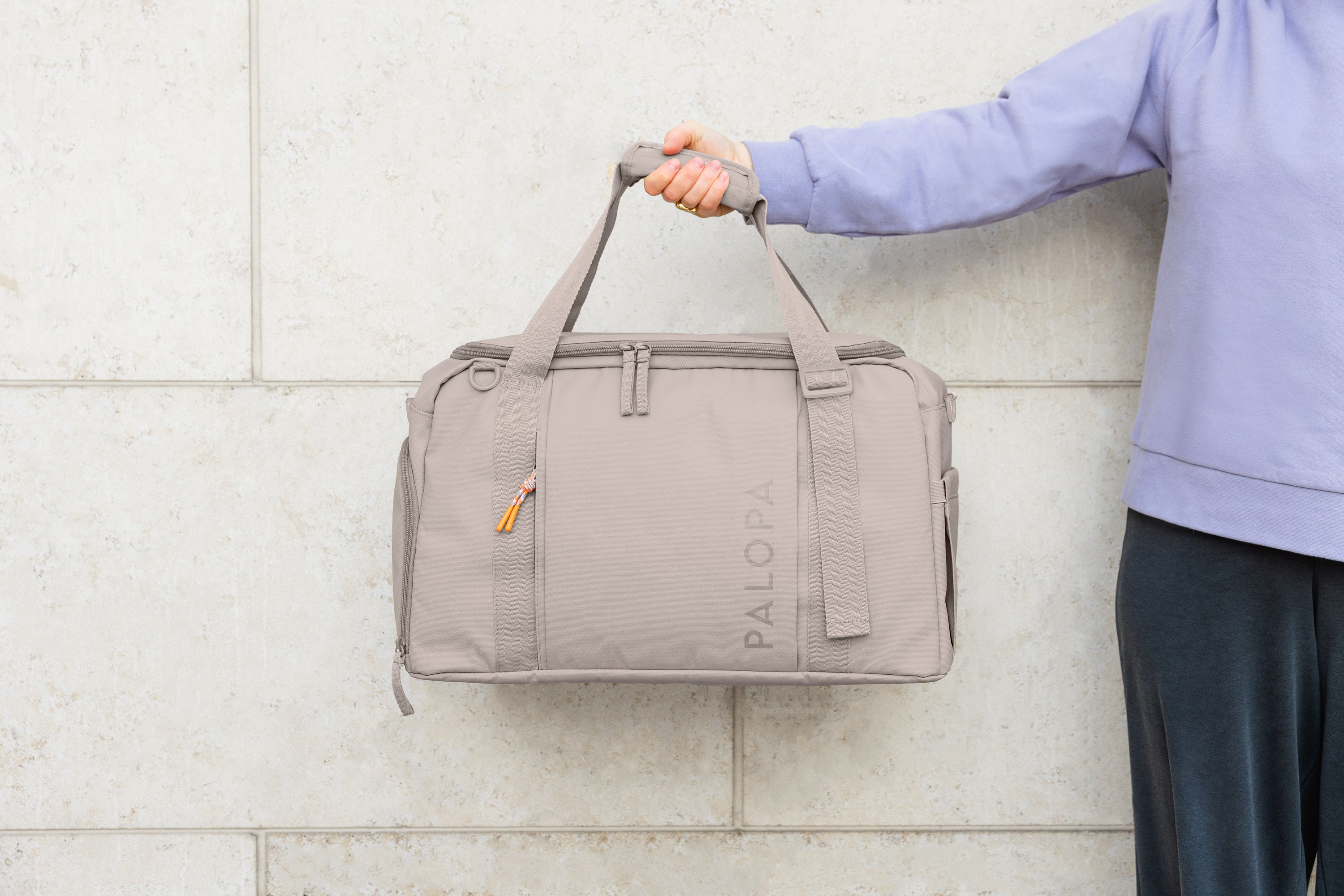PALOPA Weekender Tokano Taupe Hundereisetasche Reisen mit Hund