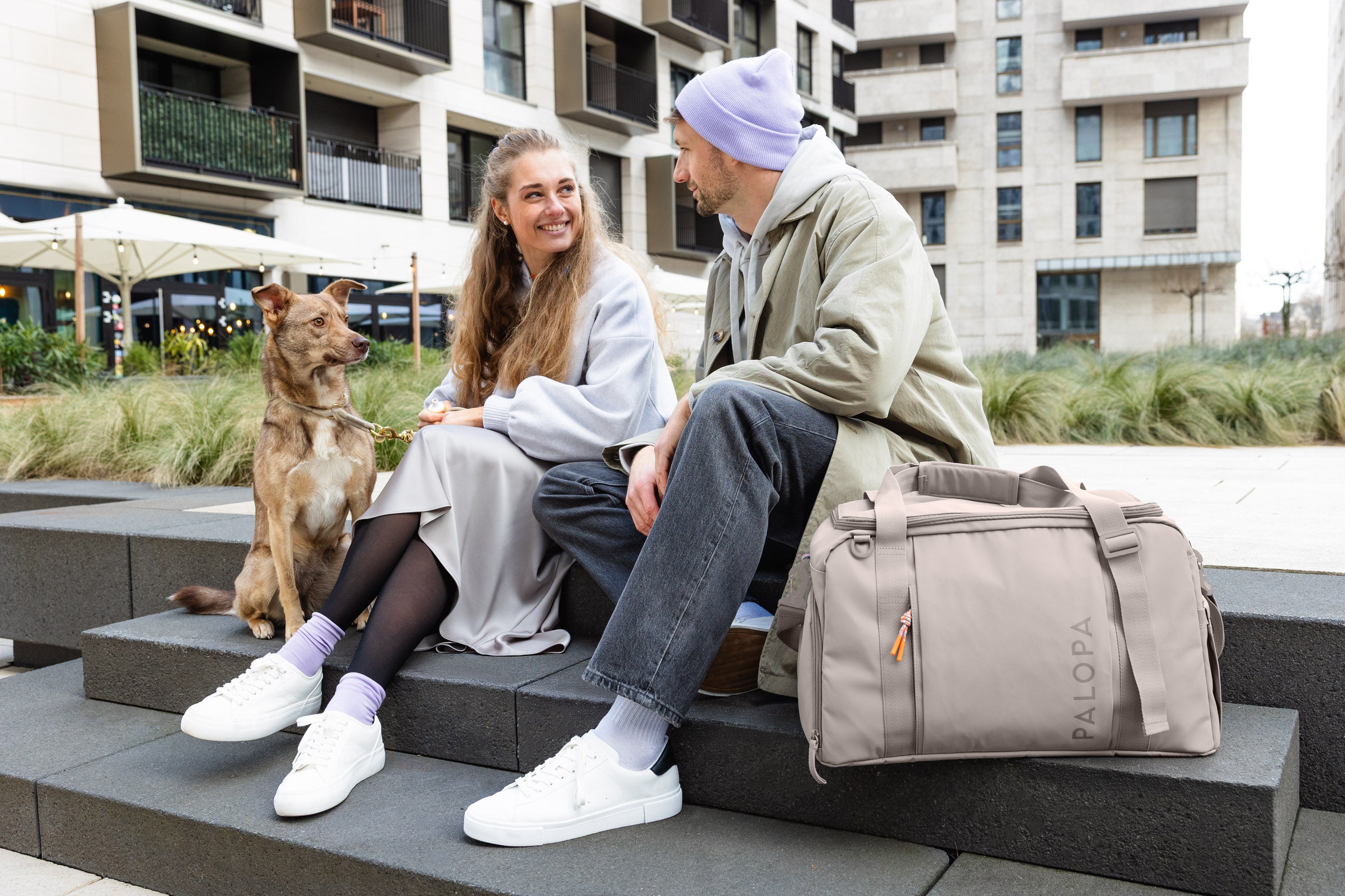 PALOPA Weekender Tokano Taupe Hundezubehör Reisetasche