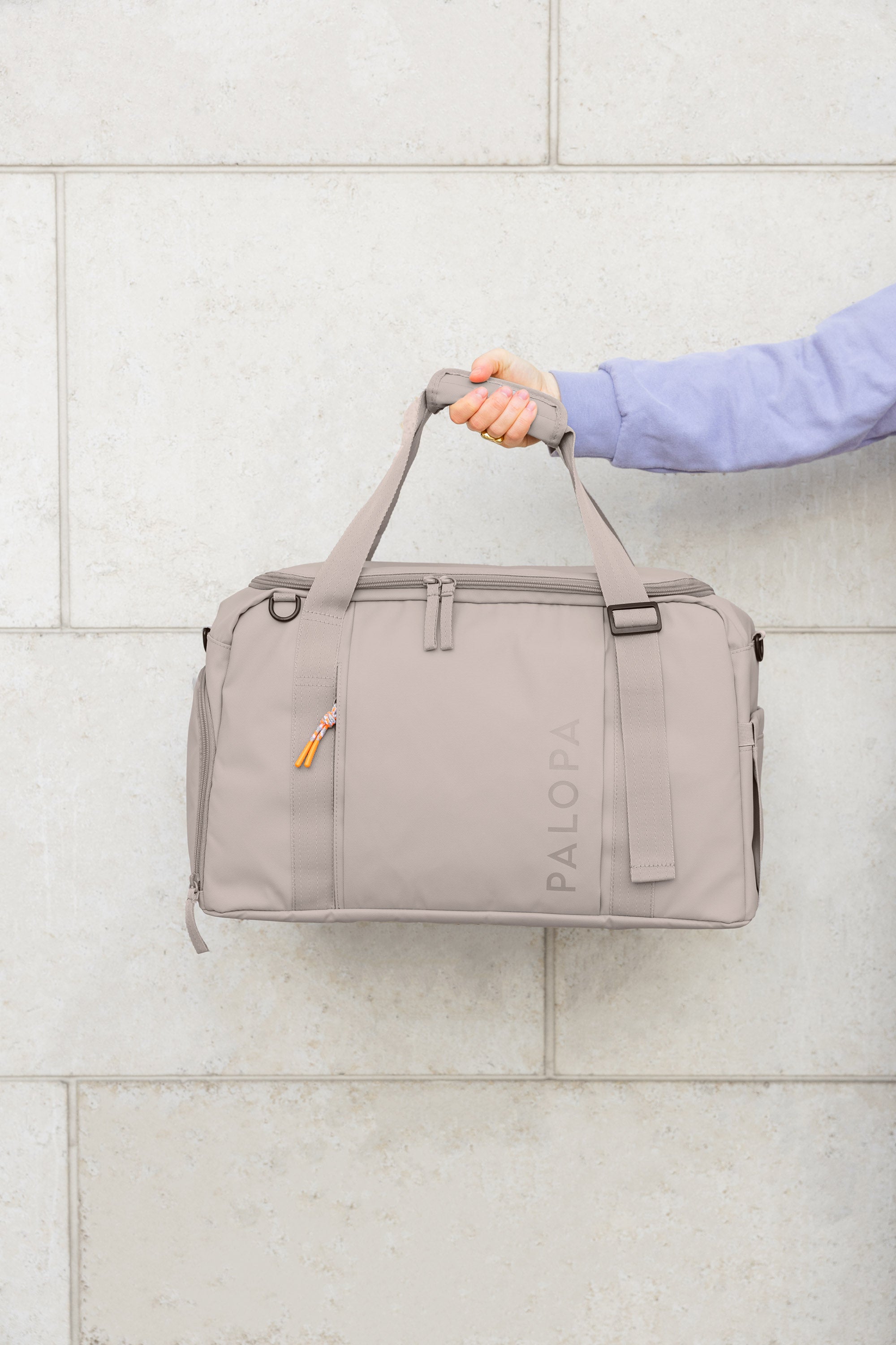 PALOPA Weekender Tokano Taupe Reisetasche Reisen mit Hund