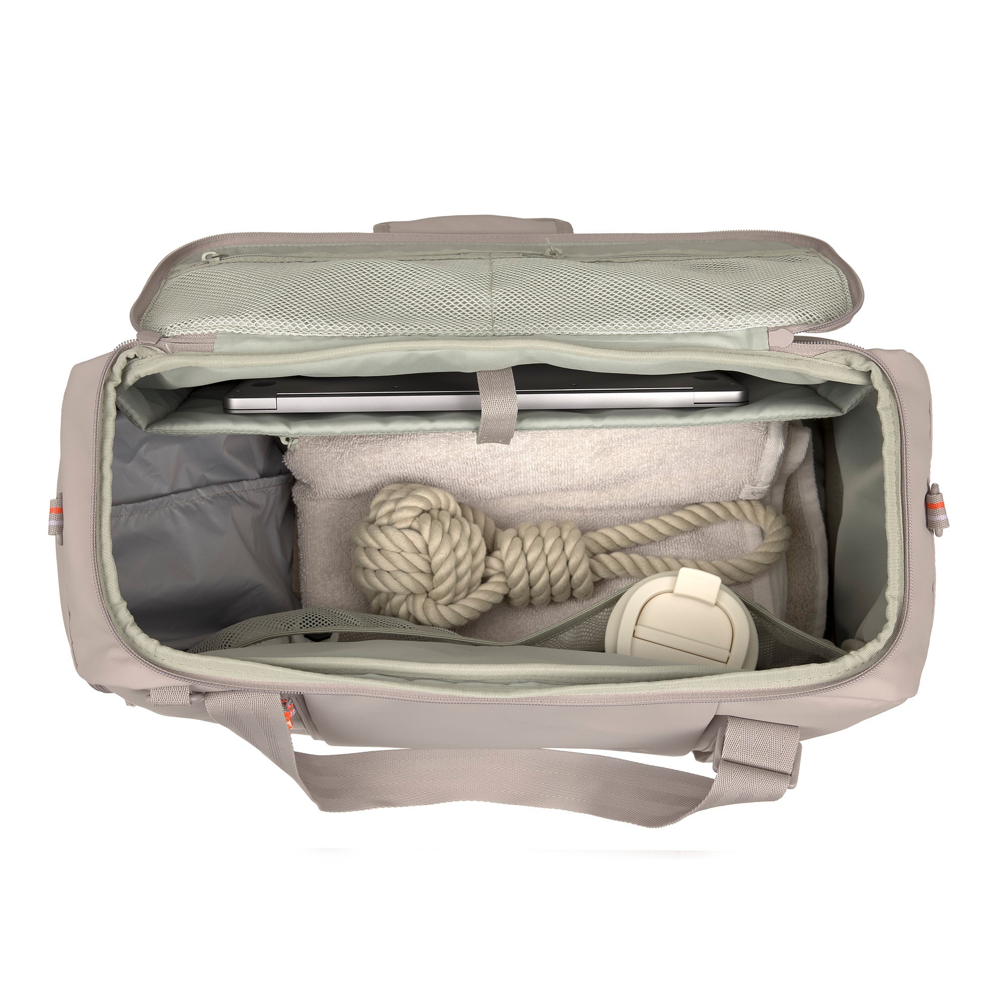 PALOPA Weekender Tokano Taupe Tragetasche Hund