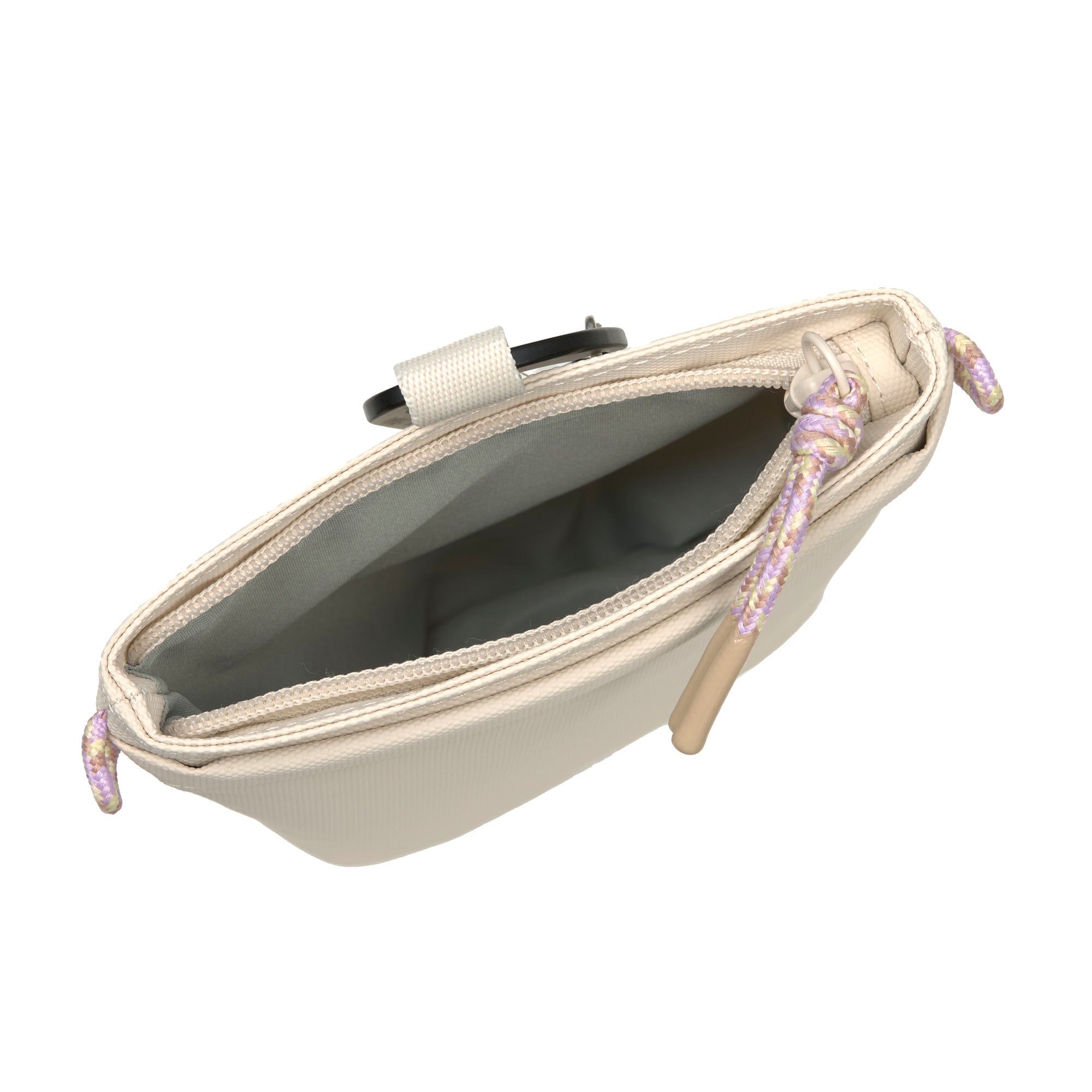 PALOPA Leckerlibeutel Karl Creme Gassitasche zum Umhängen Crossbody