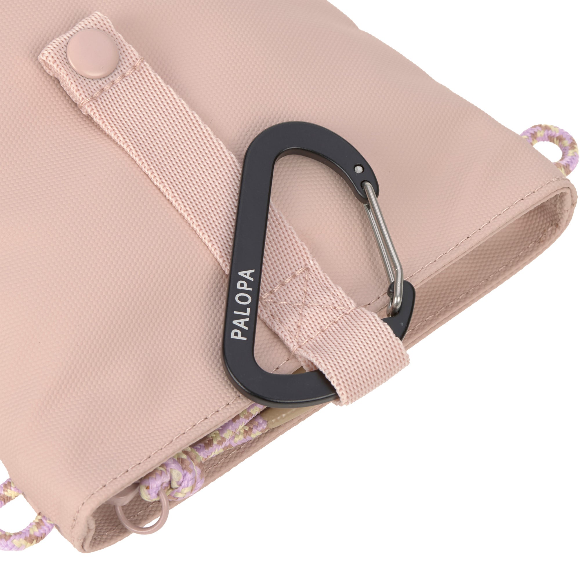 PALOPA Leckerlibeutel Karl Soft Pink Gassitasche wasserabweisend Leckerlitasche Crossbody Bag