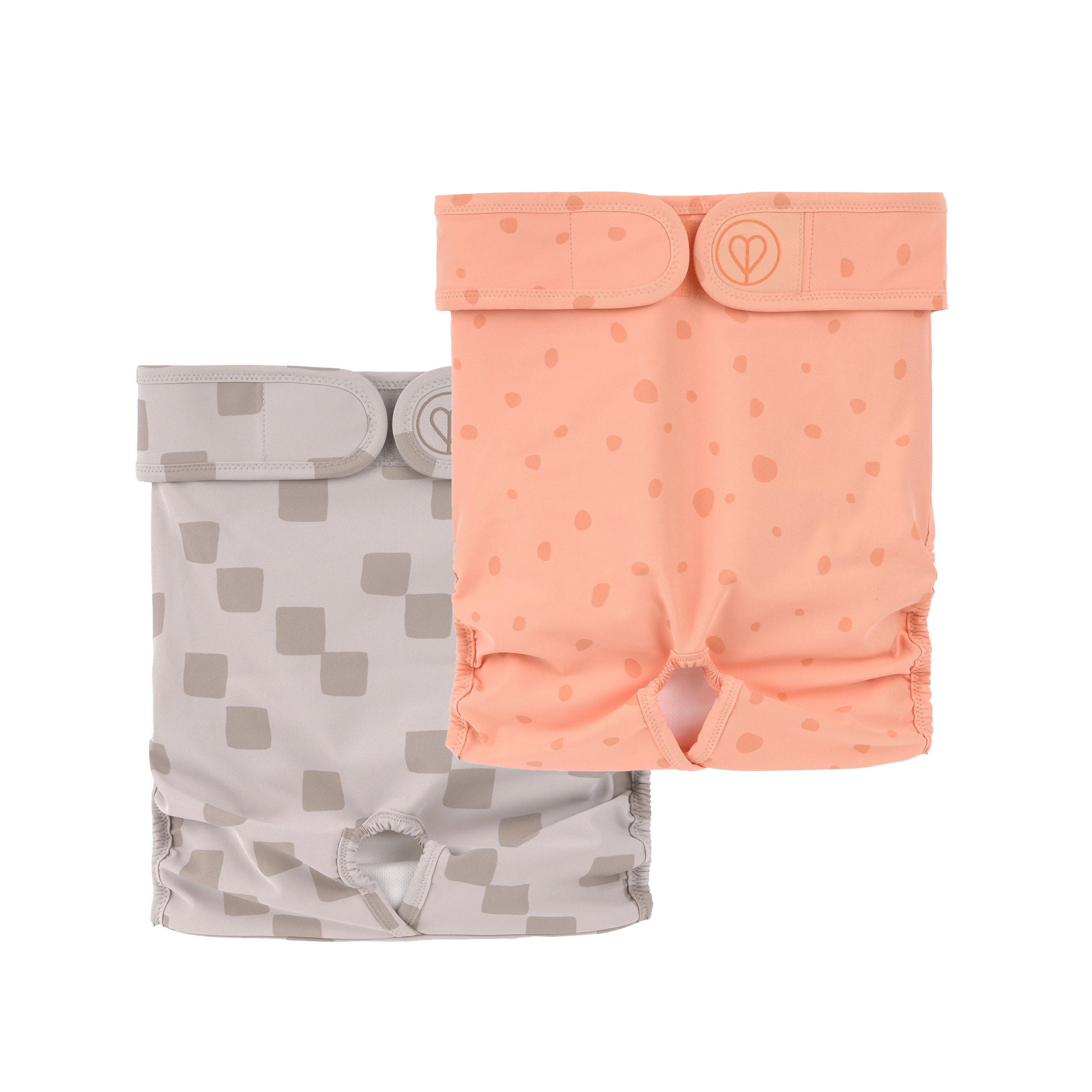 Set PALOPA Läufigkeitshoeschen Dog Diaper Glan Peach Taupe Hundewindeln Inkontinenz