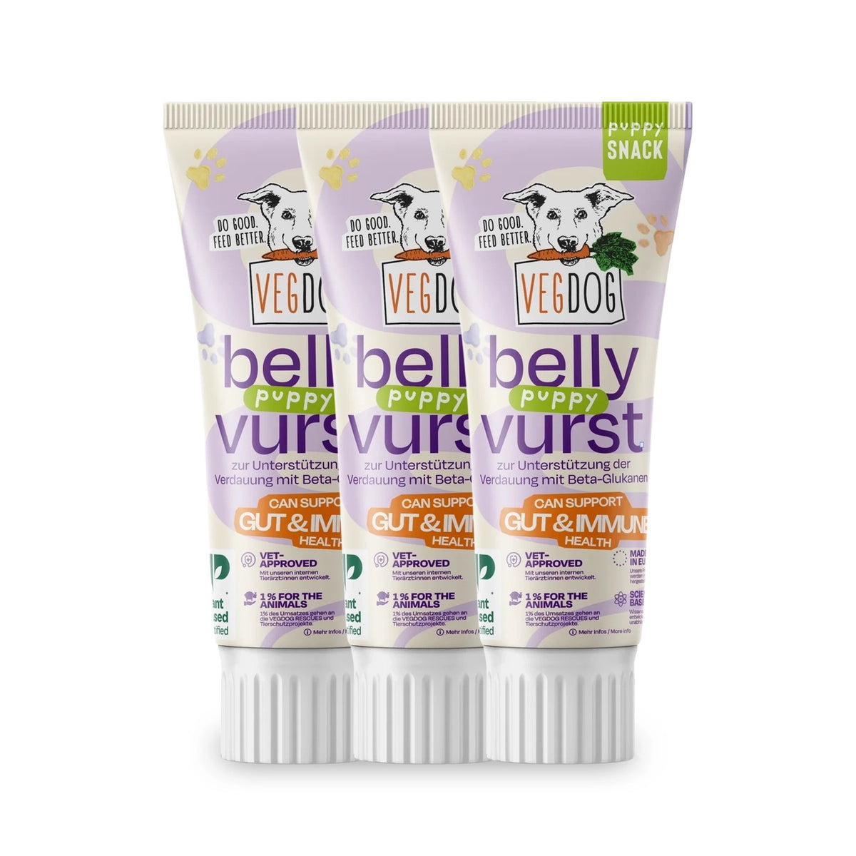 VEGDOG Bundle 3 Belly Vurst