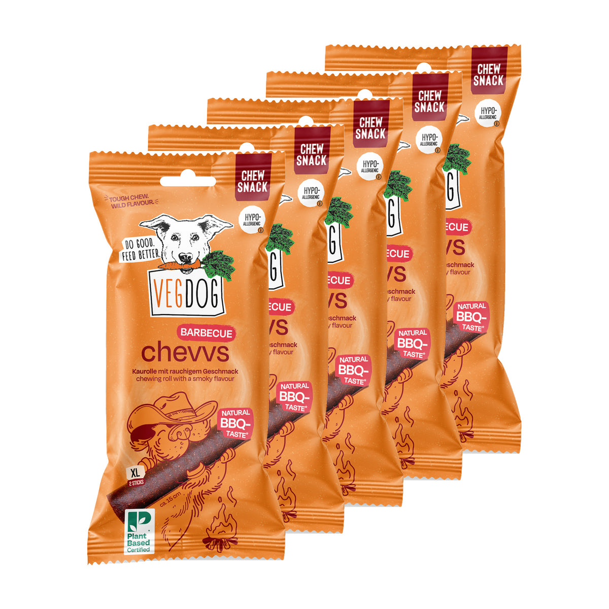 VEGDOG Bundle 5 Chevvs XL