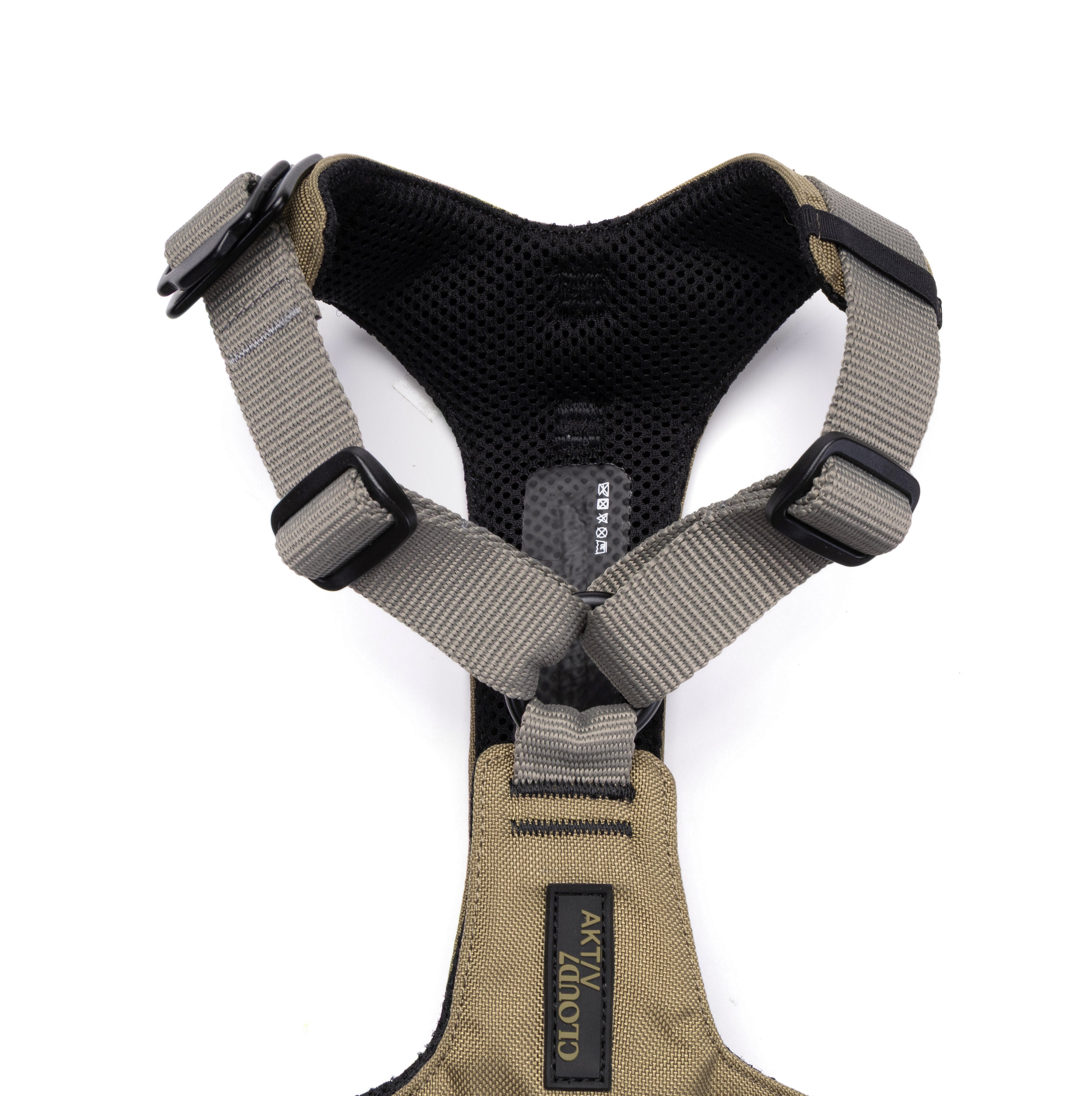 Cloud7 Y-2 Geschirr AKTIV Cordura Khaki Hundegeschirr