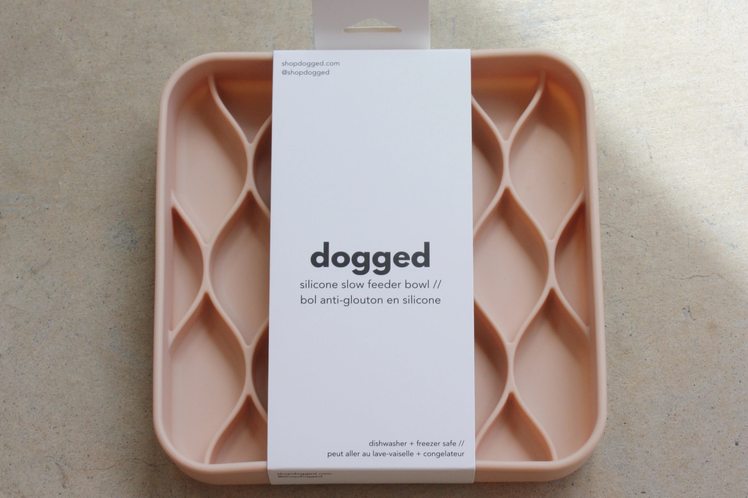 dogged Argyle Beschäftigungsspielzeug Nude Schleckspielzeug für Hunde Anti-Schling-Napf für Hunde