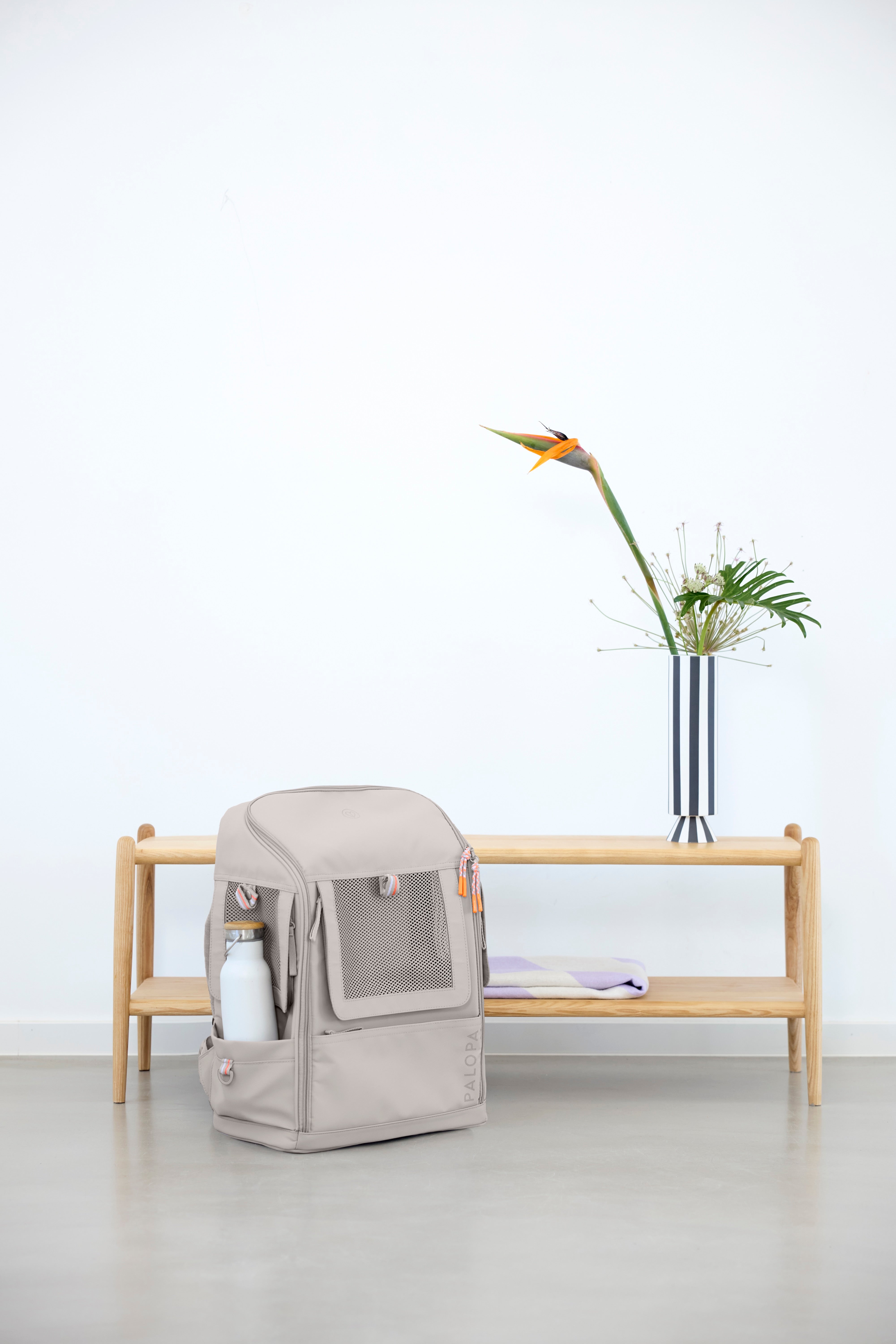 PALOPA Hundetragerucksack Kari Taupe Tragerucksack Hund